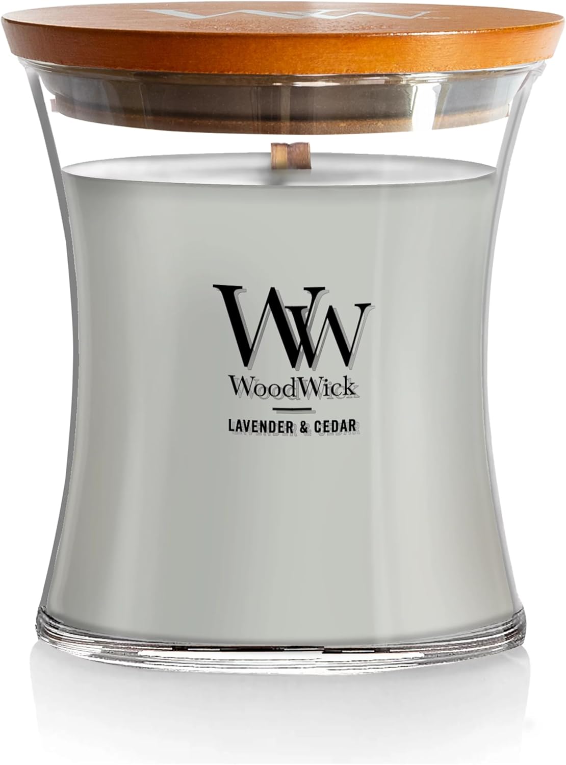WoodWick Lavender & Cedar Holiday Candle Gifts for Women and Men, 9.7 