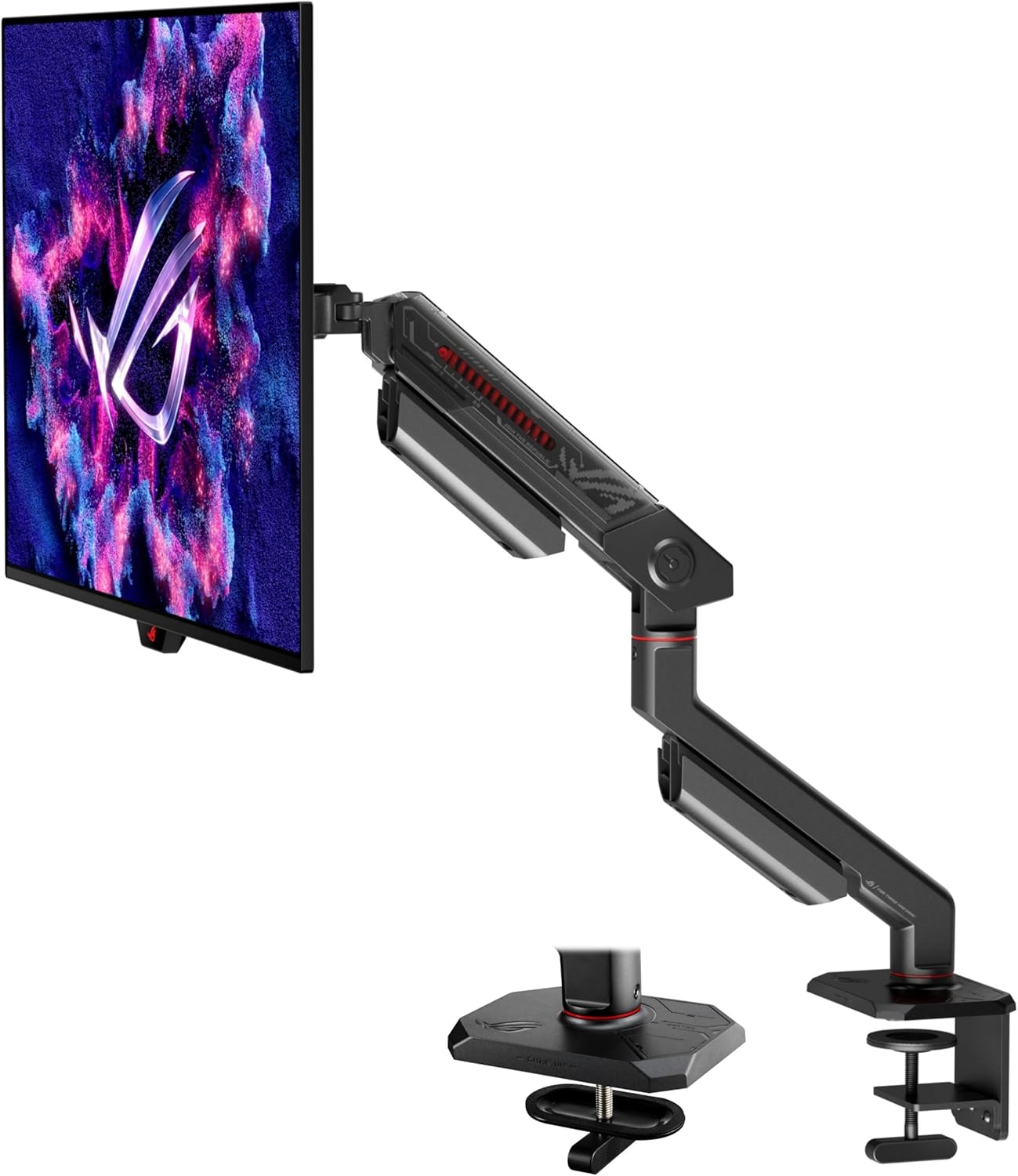 ROG Ergo Monitor Arm (AAS01R) – Mechanical Spring Monitor Mount with D