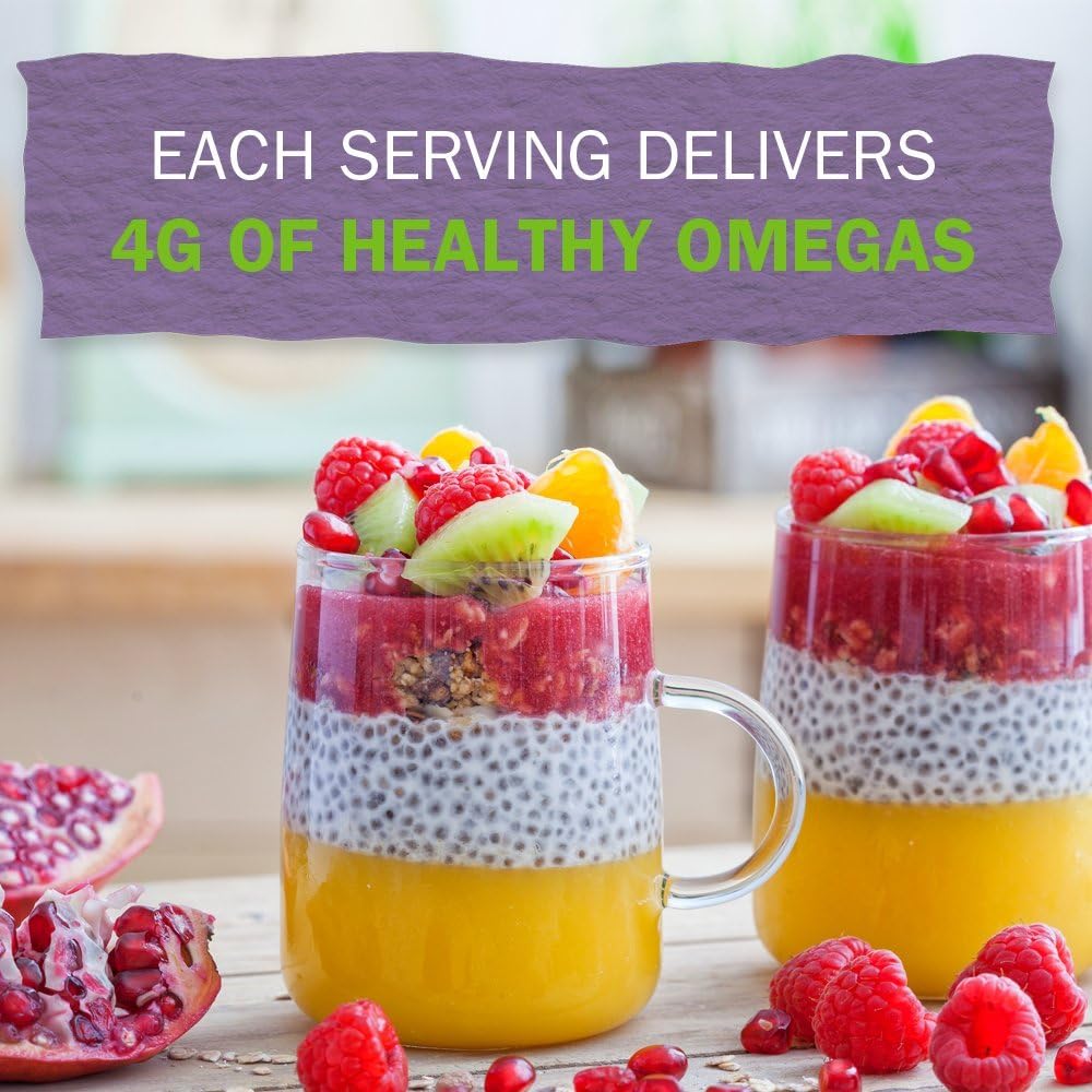 Garden of Life Chia Seeds 100% Organic for Smoothies, Pudding - Raw Or