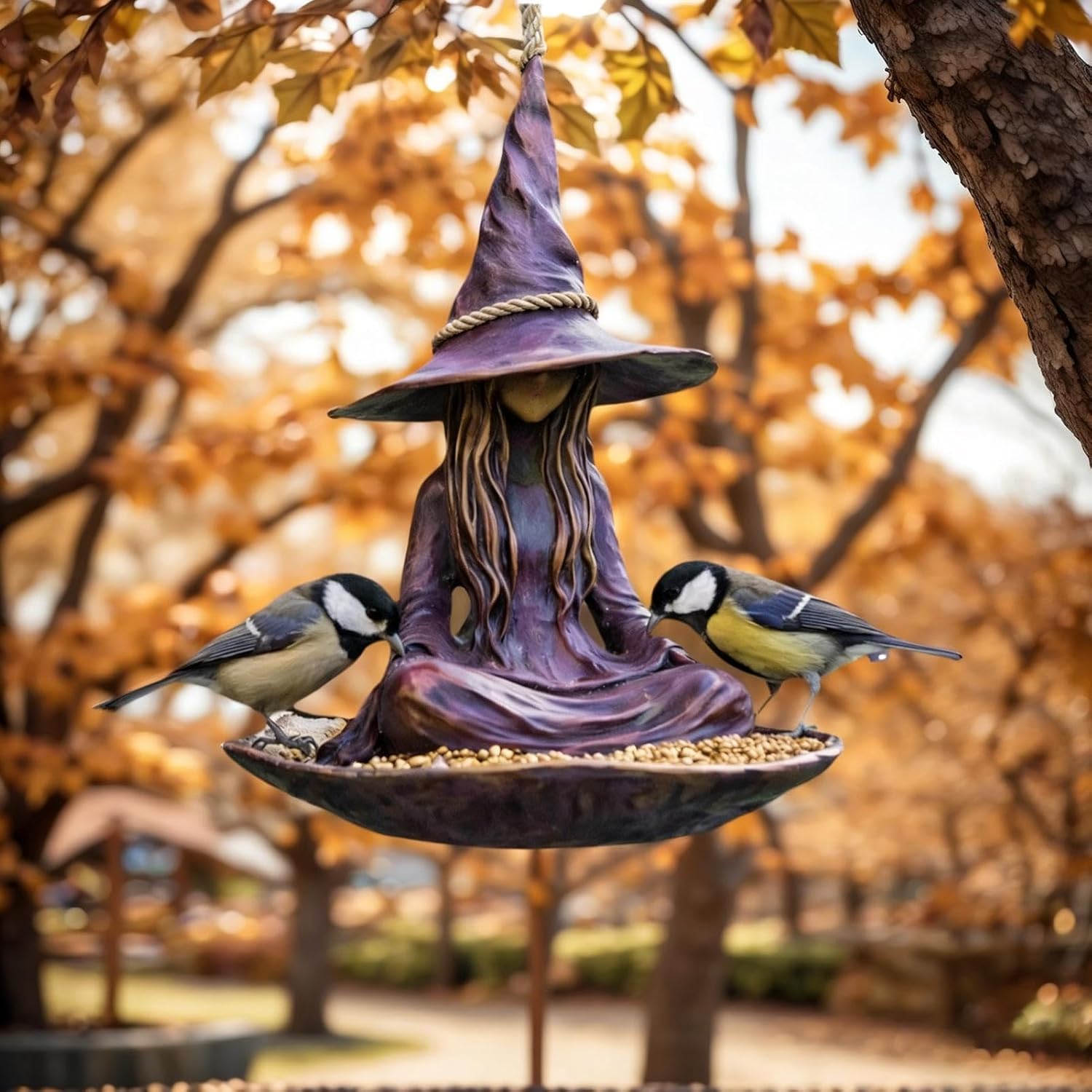 Weatherproof Bird Feeder, Hangable All-Season Feeder, Outdoor Bird Foo