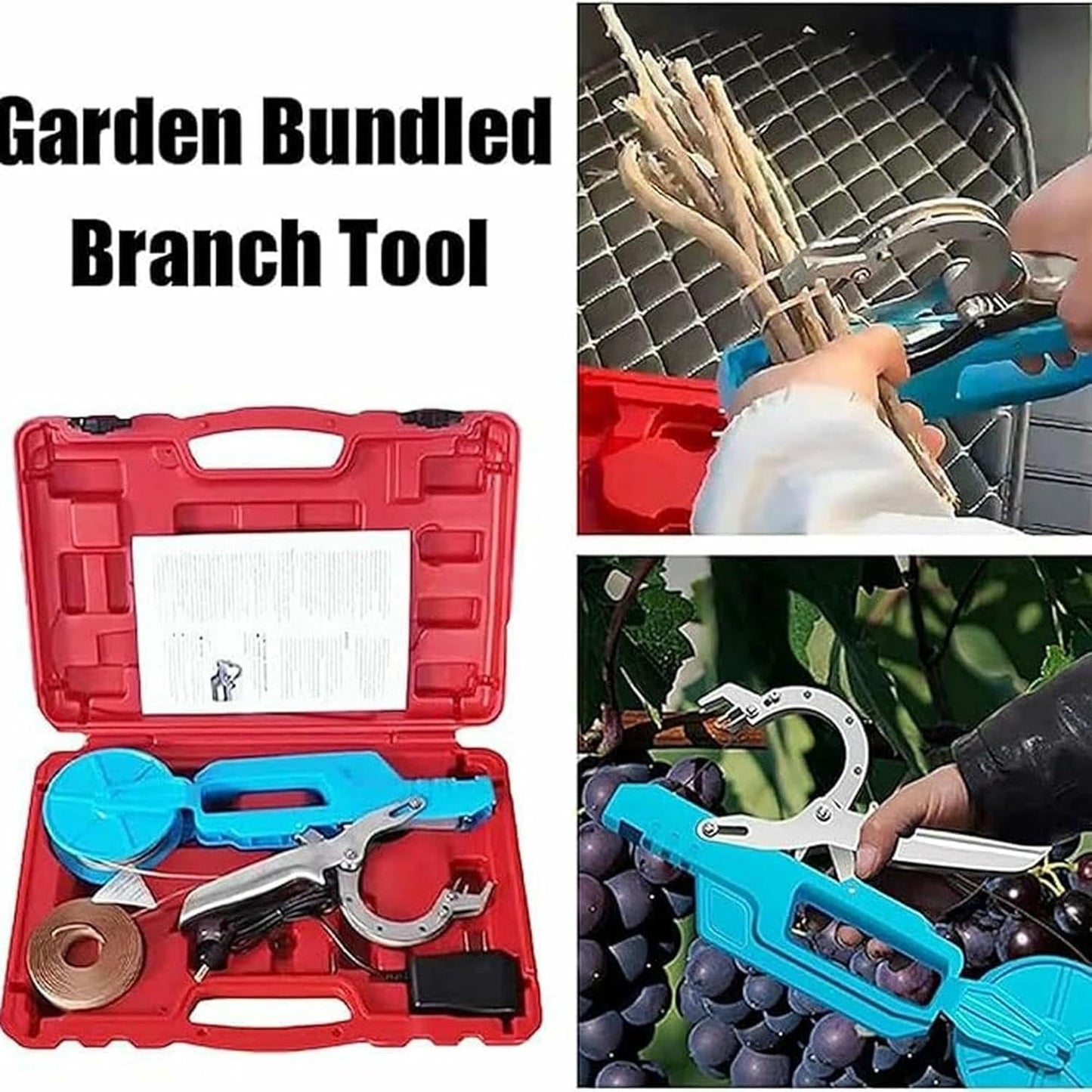 Electric Plant Binding Tie Machine,Wireless Plant Vine Tying Garden To