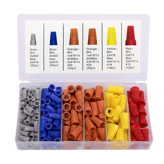 180 PCS Wire Connectors, Insulating Insert Twist Electrical Wire Conne