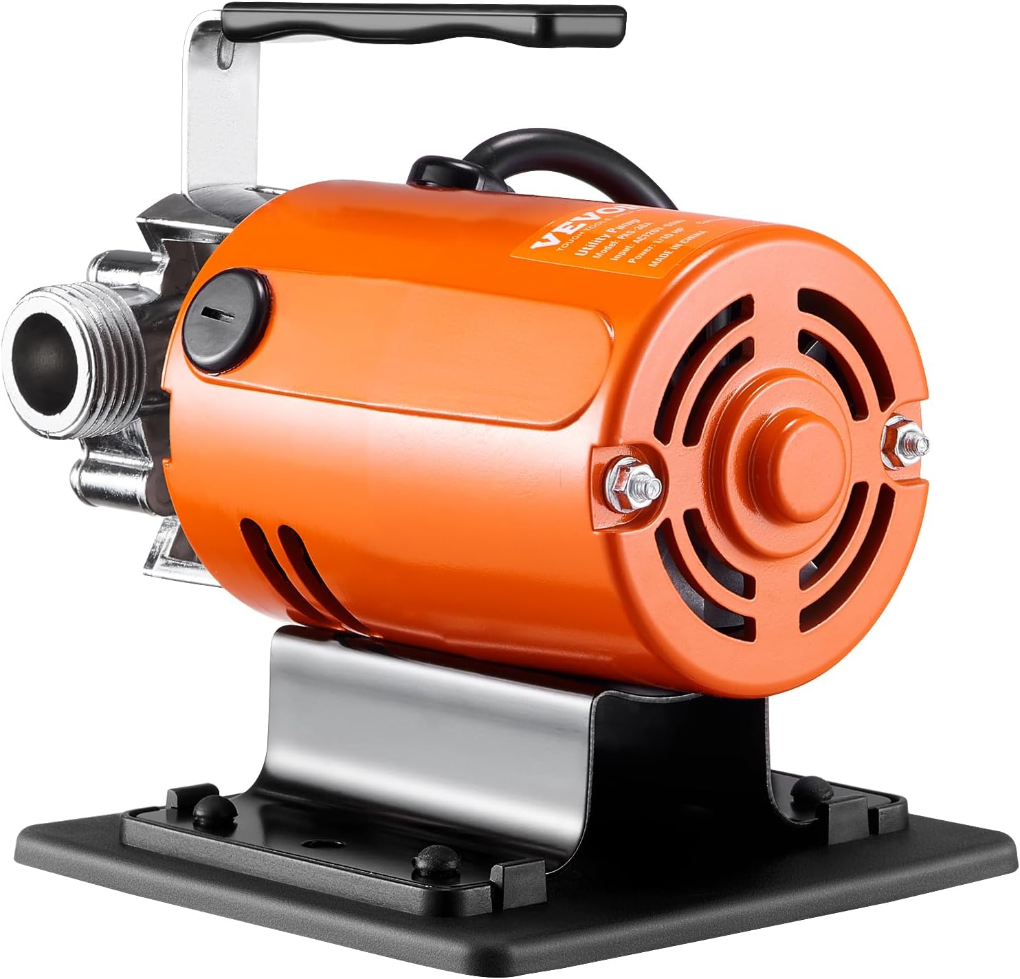 VEVOR Water Transfer Pump 115V, Utility Pump, 360 GPH Larger Flow, 46F