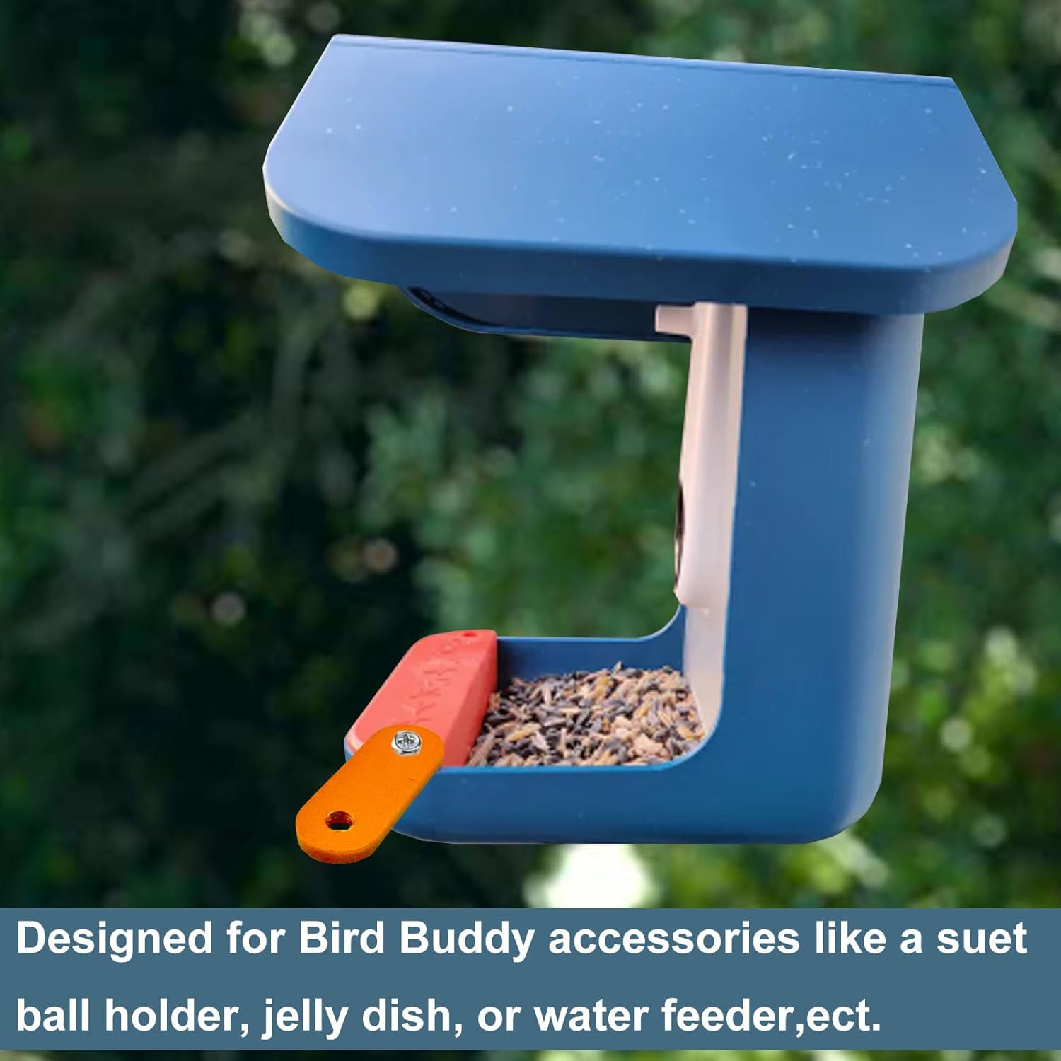 PIAOLGYI Extender for Bird Buddy Bird Feeder,Suet Ball Holder Extensio
