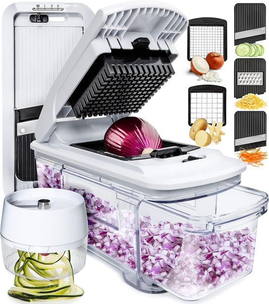 Fullstar XL Vegetable Chopper & Mandoline Slicer – Vegetable, Onion, P