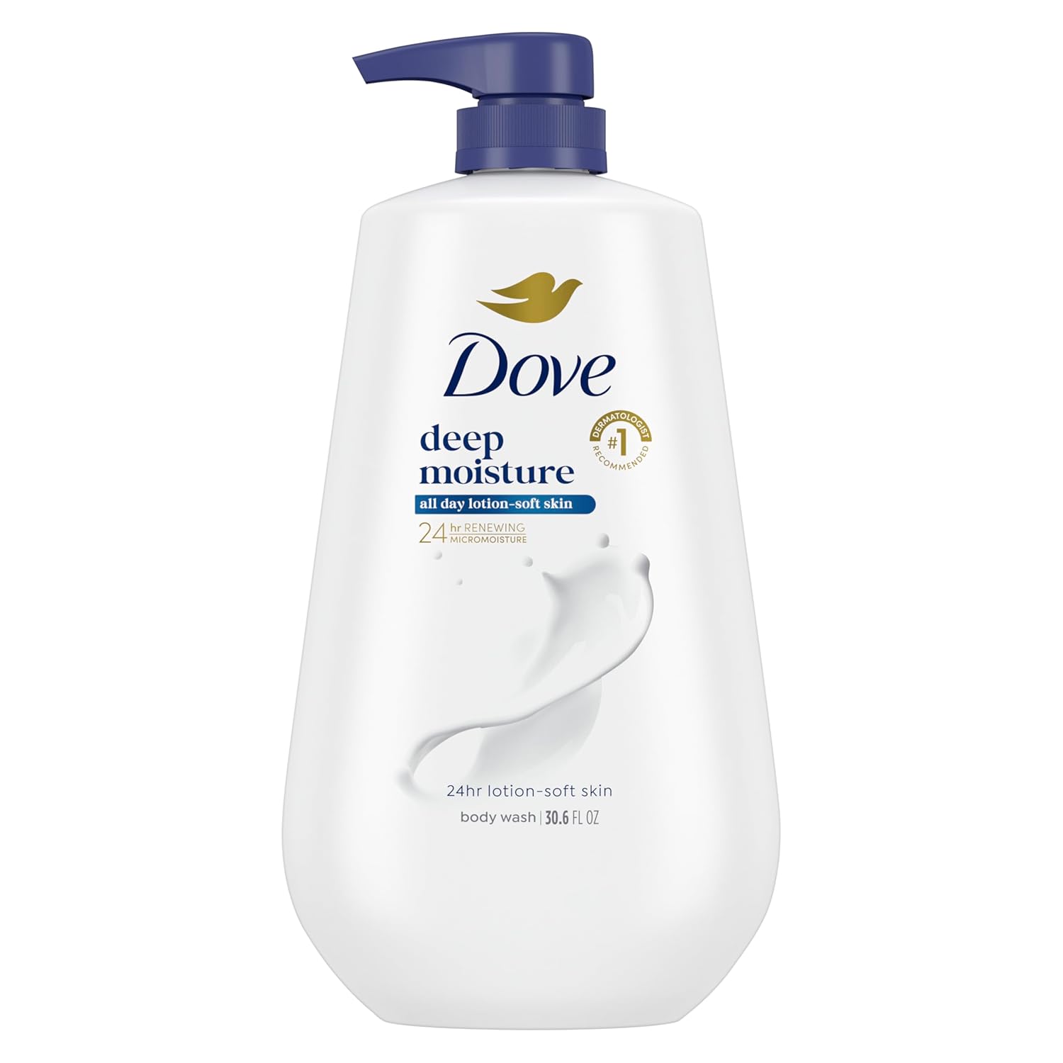 Dove Body Wash Deep Moisture for 24hr Lotion-Soft Skin Moisture Moistu