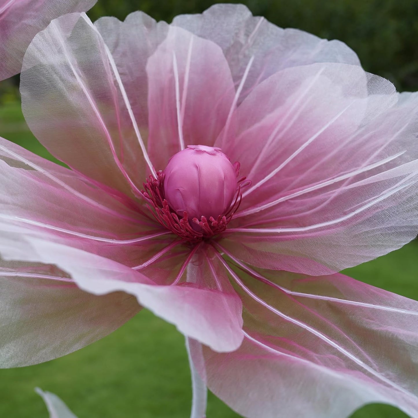 Giant Flowers for Decoration,Oversized Artificial Flowers with Stand,L