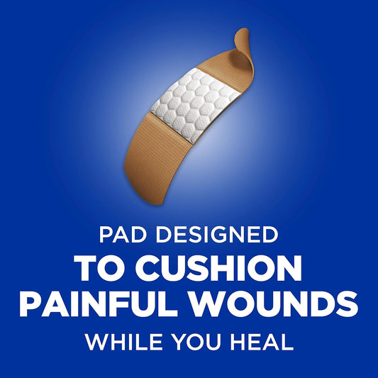 Band-Aid Brand Flexible Fabric Adhesive Bandages for Wound Care & Firs