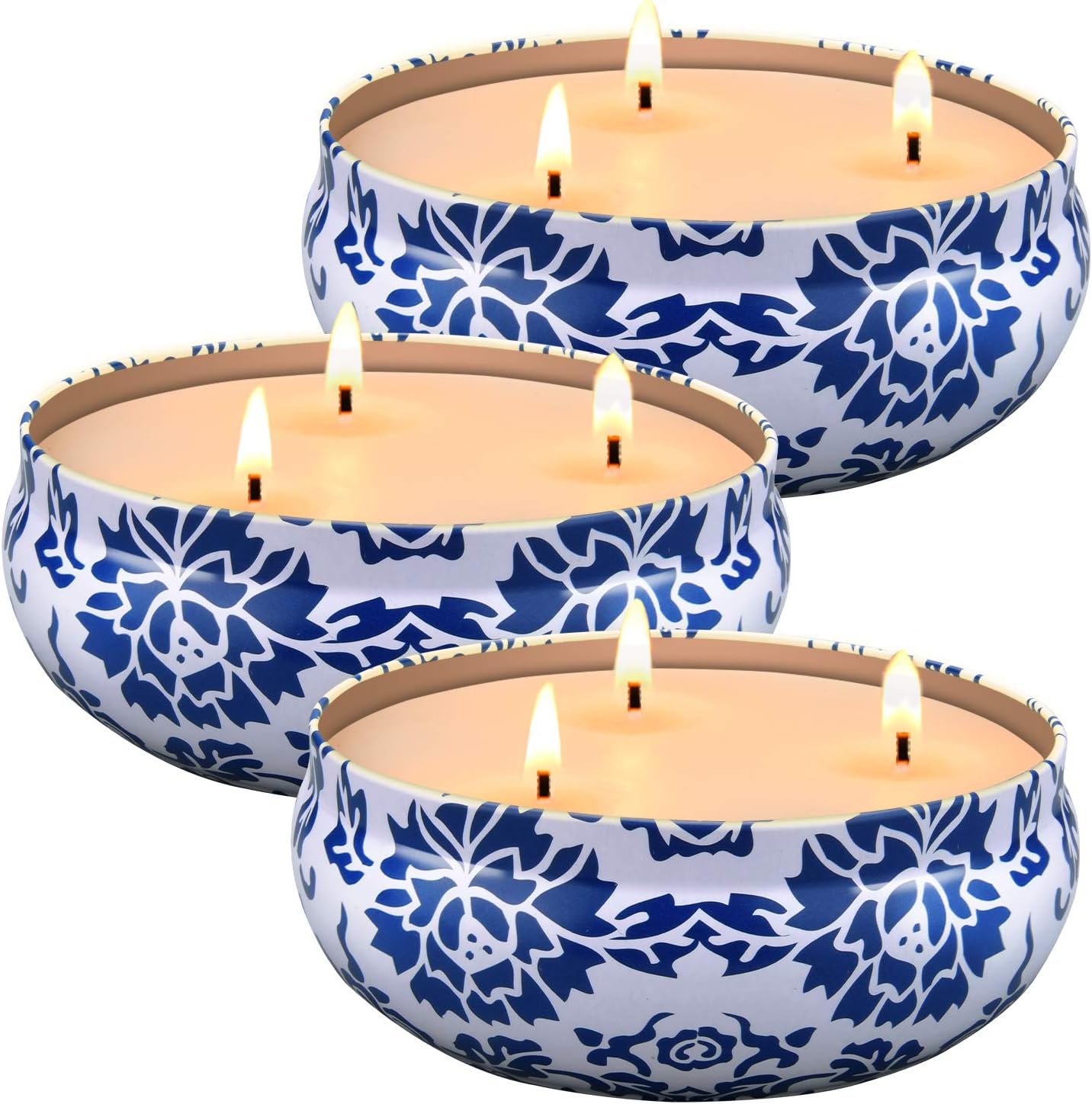 Hausware Citronella Candles Outdoor & Indoor - Large 13.5 oz Scented C