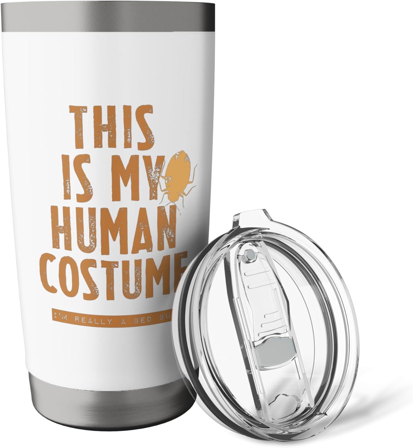 This Is My Bed Bug Costume Insect Pest Control Bug Killer Stainless Steel Insulated Tumbler