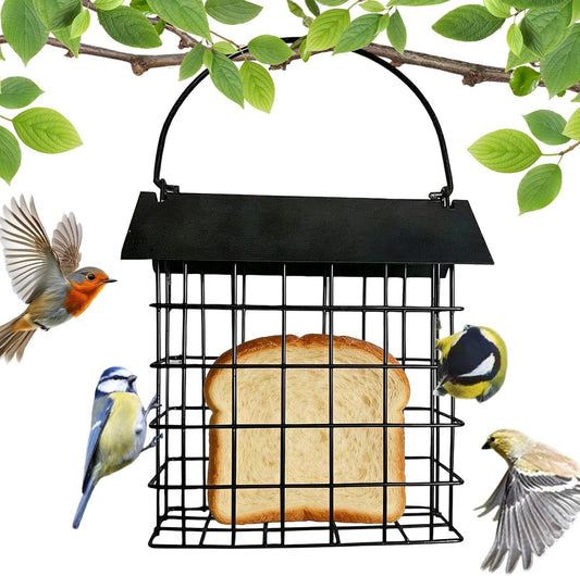 Bird Feeders for Outdoors,Metal Squirrel-Proof Weatherproof Feeding Tool - Metal Bird Feeder - for Watching Viewing Feeding Food Pet Aviary Finches Outdoor Inside Home Garden