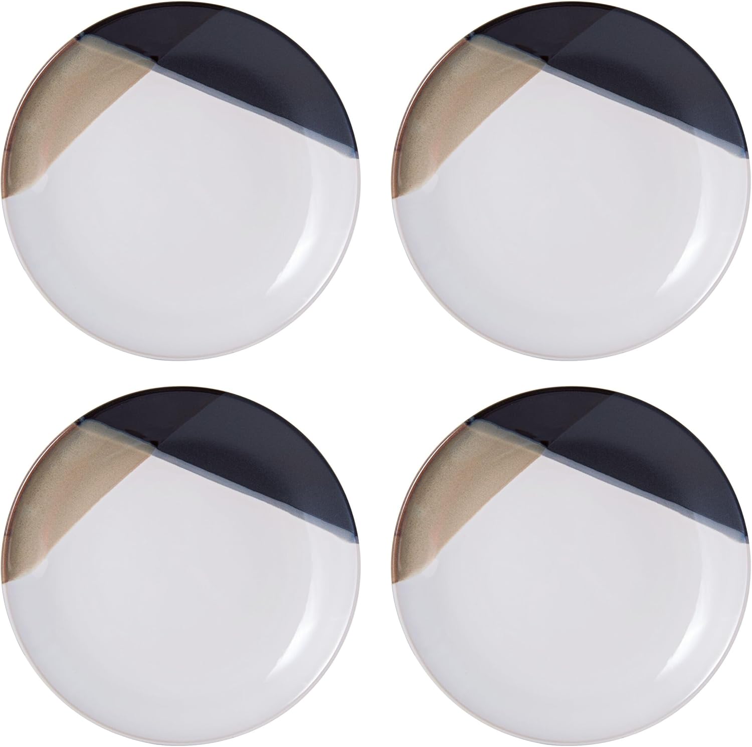 Gourmet Basics by Mikasa Caden 16-Piece Stoneware Dinnerware Set — Ser