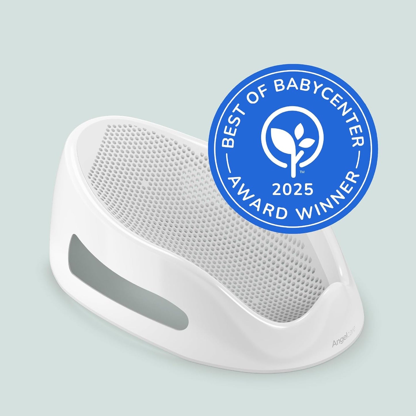 Angelcare Baby Bath Support (Gray) | Ideal for Babies Less Than 6 Mont