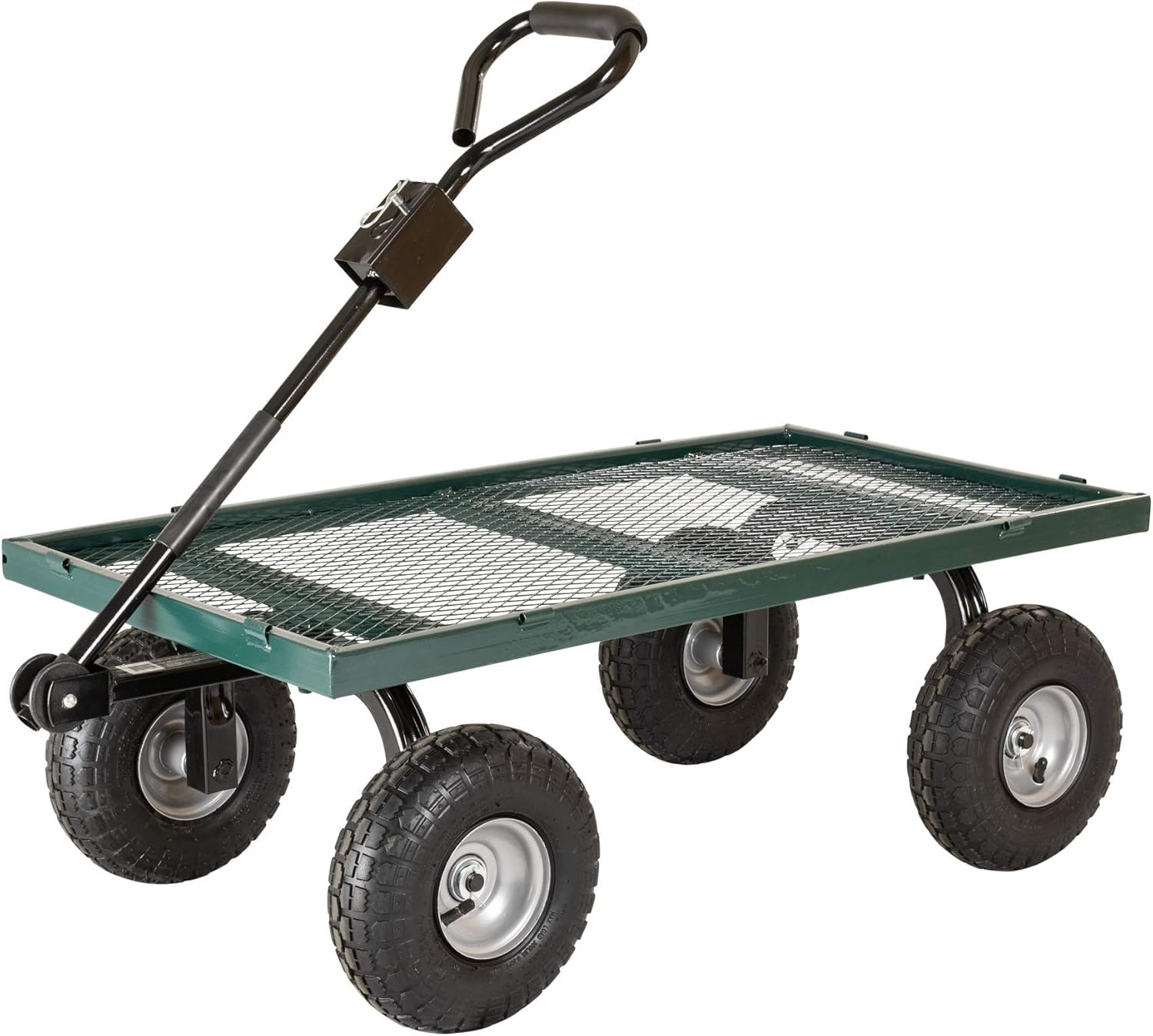70107 Garden Cart/Utility Cart, Hinged/Removeable Sidewalls, Four 10-i