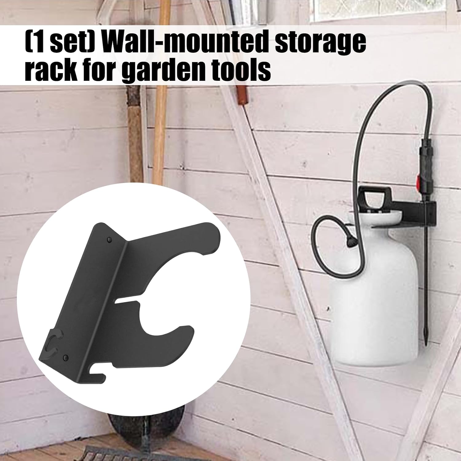 Screw On Wall Hook Garage Tool Storage Planner Heavy Duty Rack for Lad