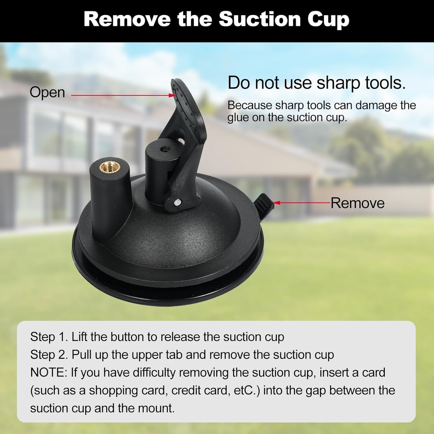 Suction Cup Hooks Window Suction Cup Hanger for Bird Feeders and Wind Chimes and Plant Bird Feeder Hook with Strong Suction Cup (2 Pack)