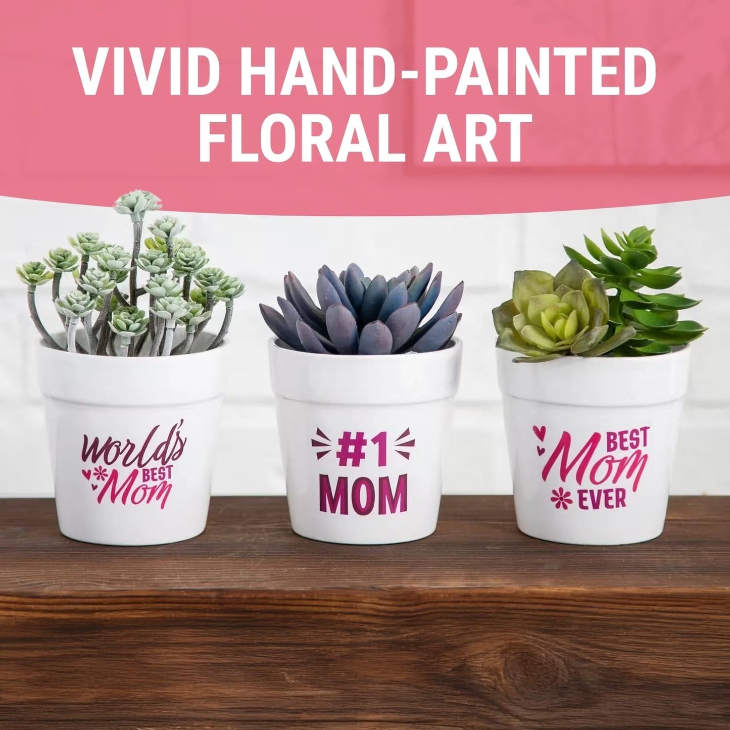 Fun Express Mother’s Day Flowerpots - 3 Pc