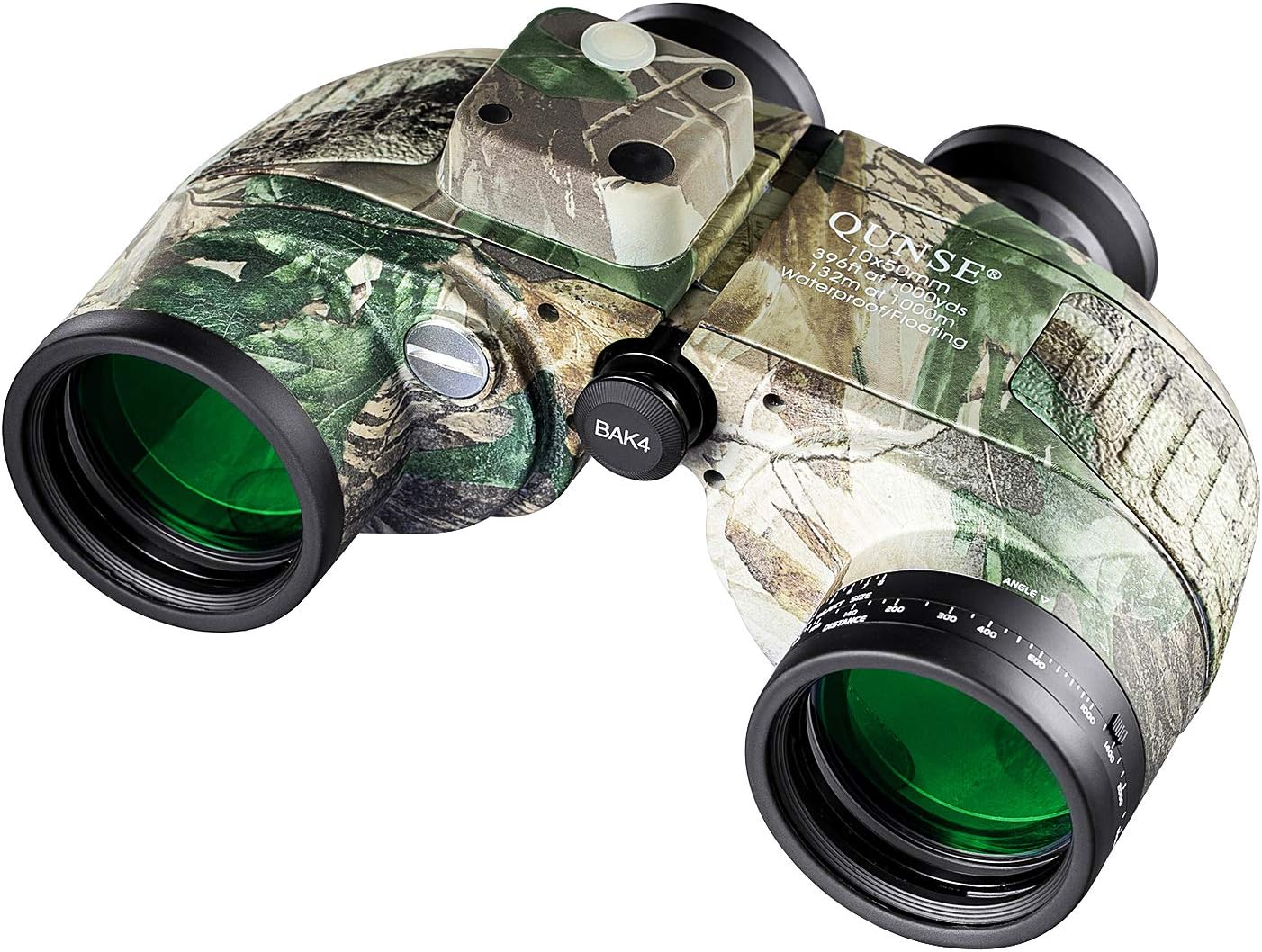 10X50 Marine Binoculars for Adults, Waterproof Binoculars with Rangefi