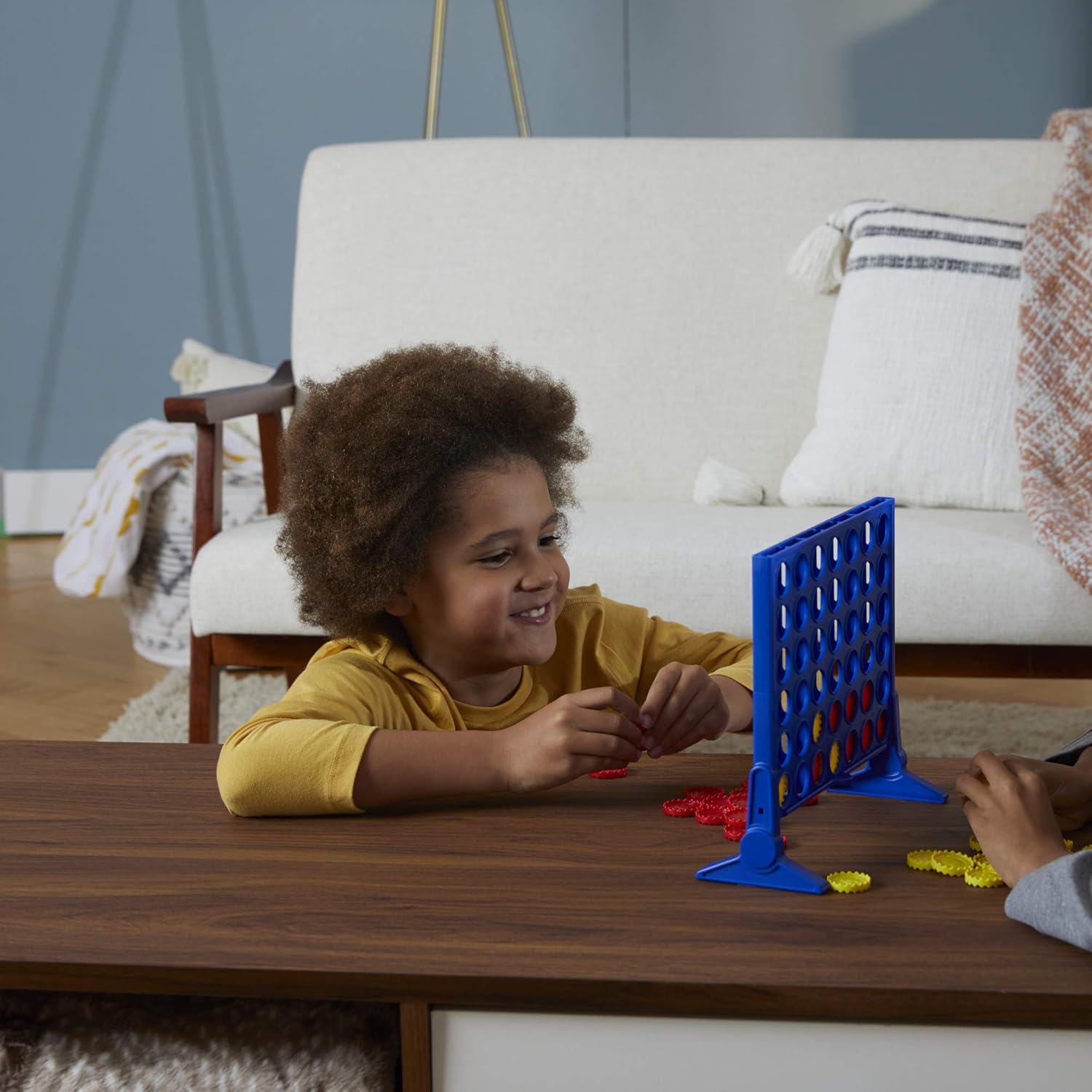 Hasbro Gaming Connect 4 Classic Grid, 4 in a Row Game, Strategy Board 