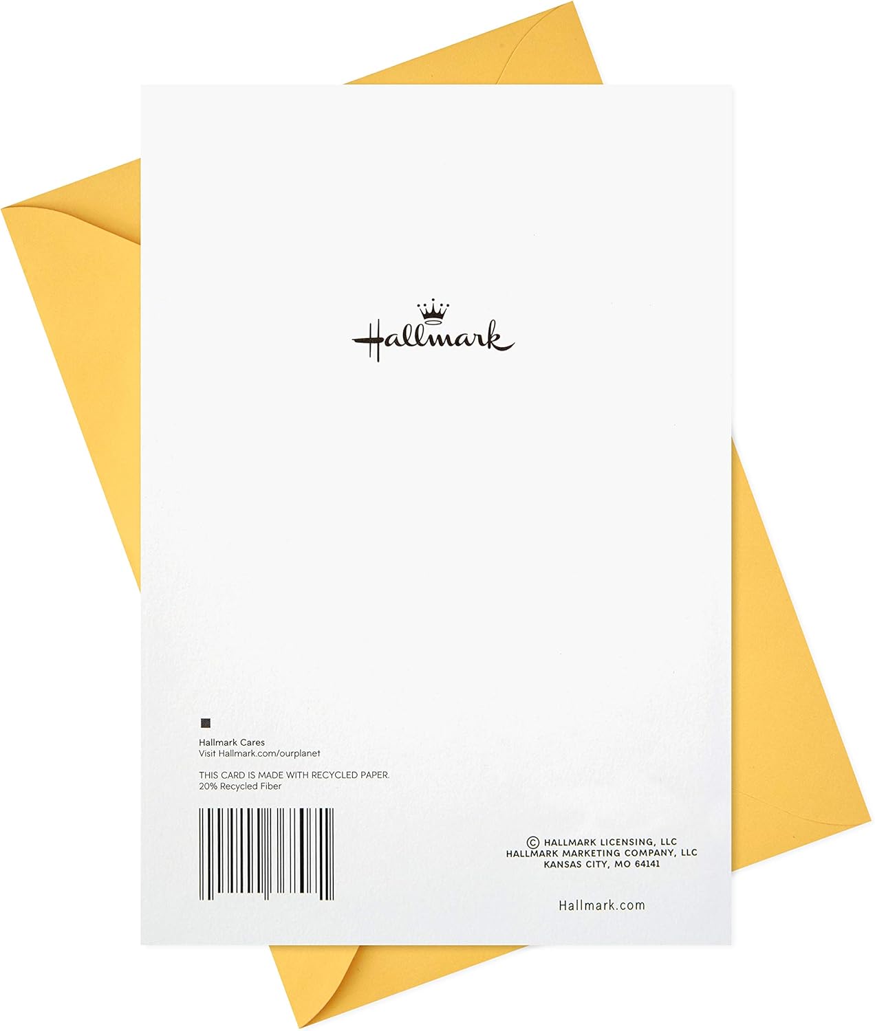 Hallmark Birthday Card (Envelope with Confetti)