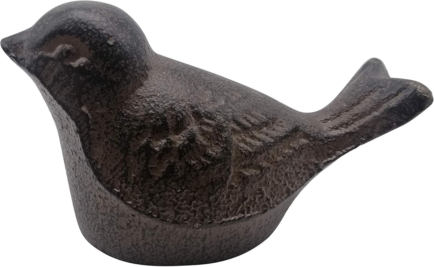 Comfy Hour 3.5" Heavy Duty Cast Iron Bird Figurine, Decorative Vintage