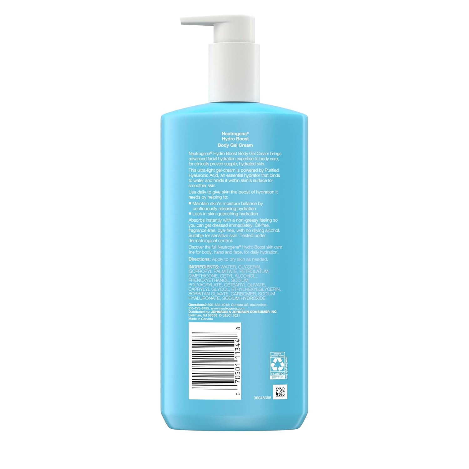 Neutrogena Hydro Boost Body Moisturizing Gel Cream with Hyaluronic Aci