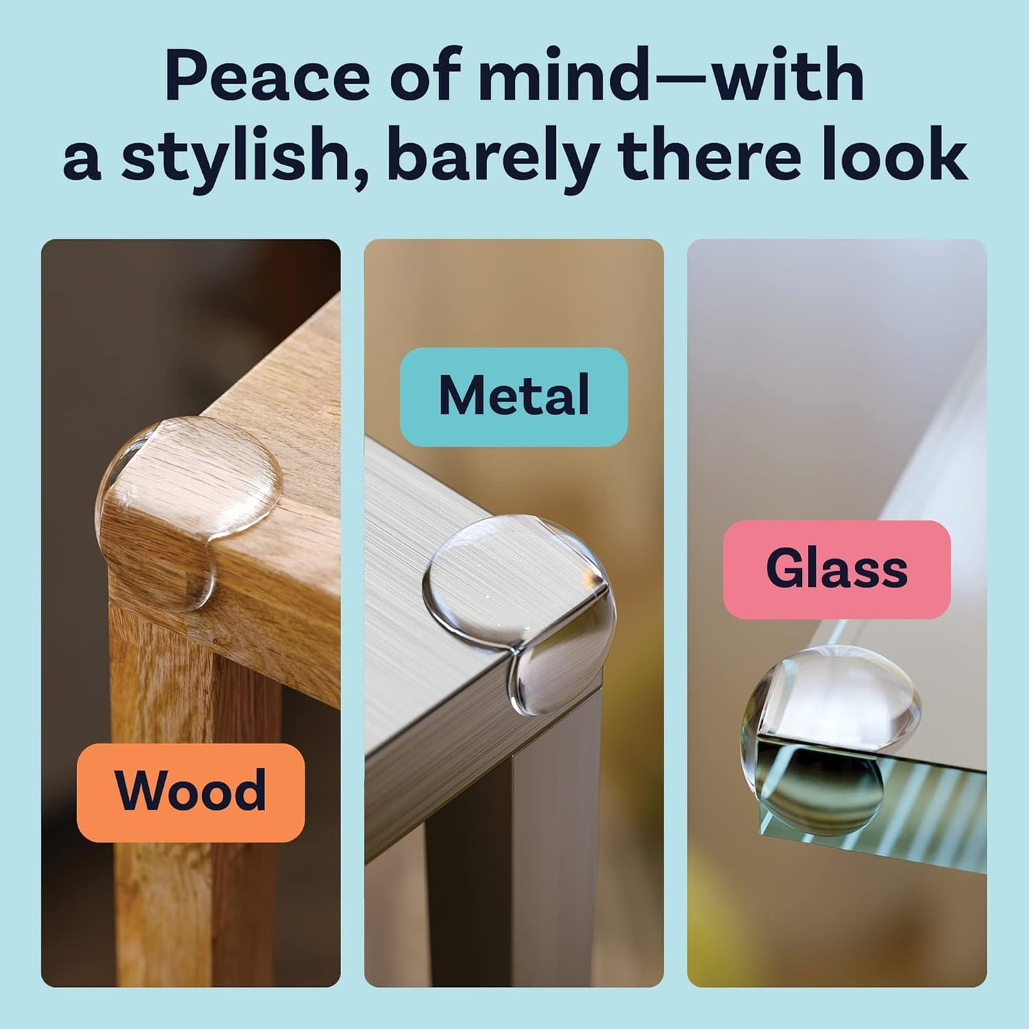 Baby Proofing Corner Protectors Guards - Furniture Edge Protector for 