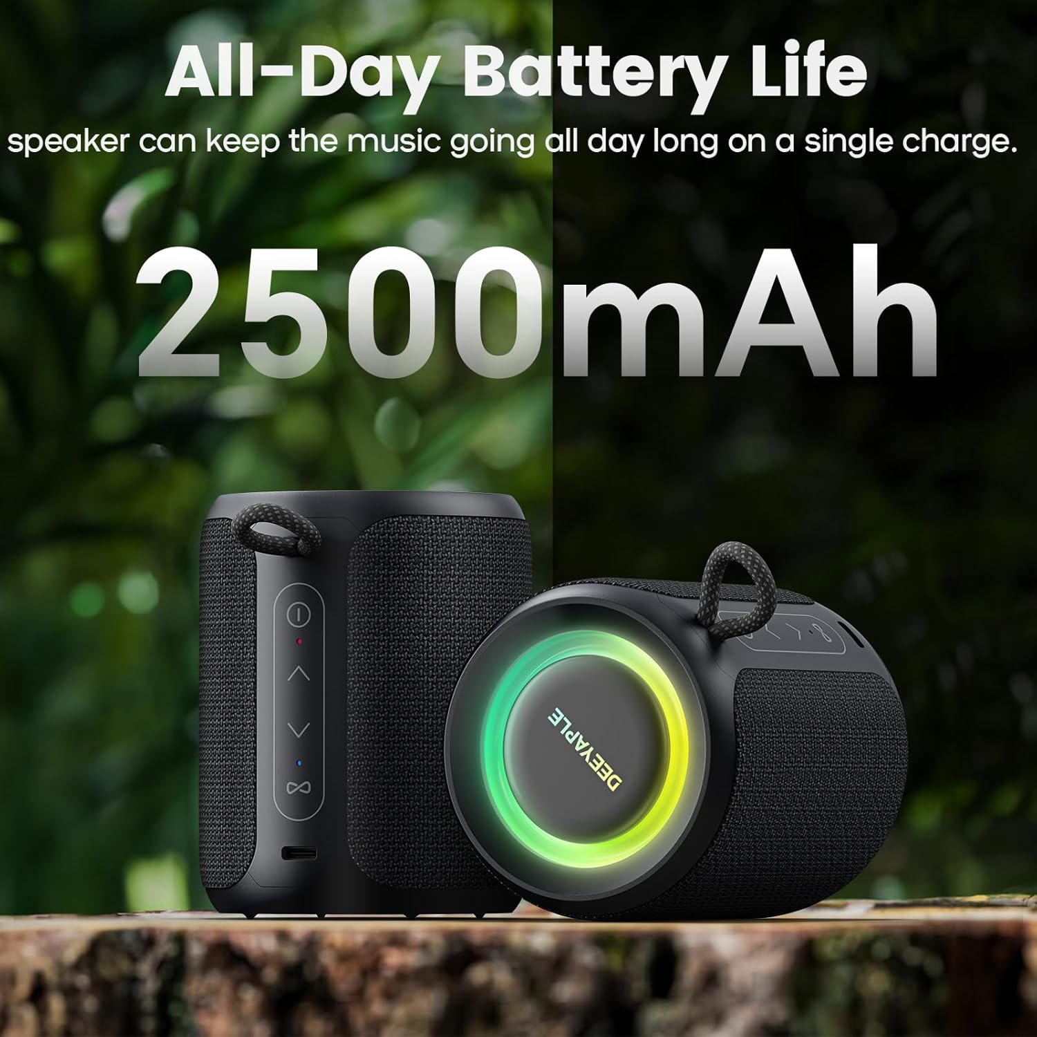 Bluetooth Speaker Wireless,IP67 Waterproof & Dustproof Portable Speake