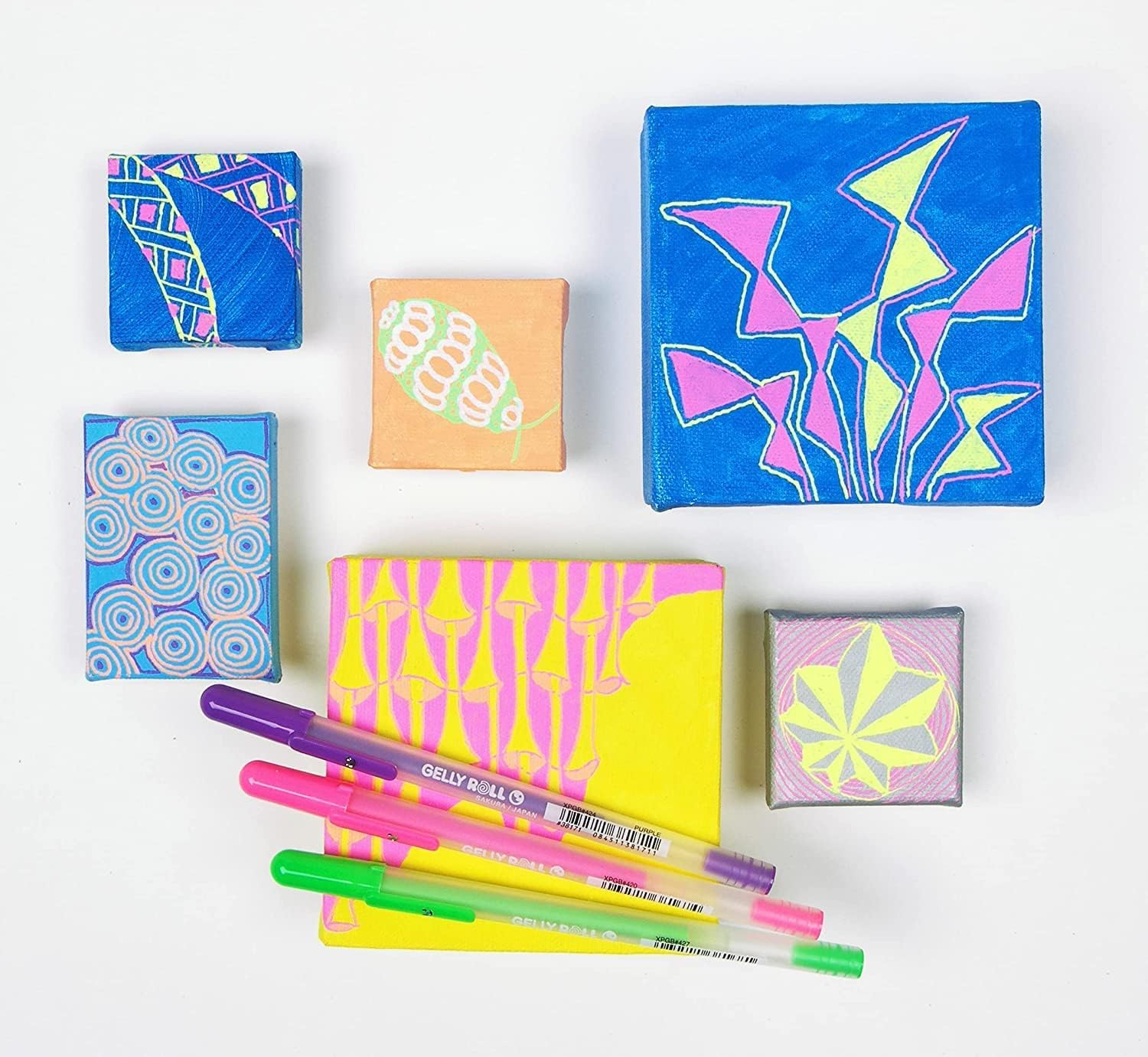 SAKURA Gelly Roll Moonlight Gel Pen Set, Bold Tip, Opaque Colors, 10 P
