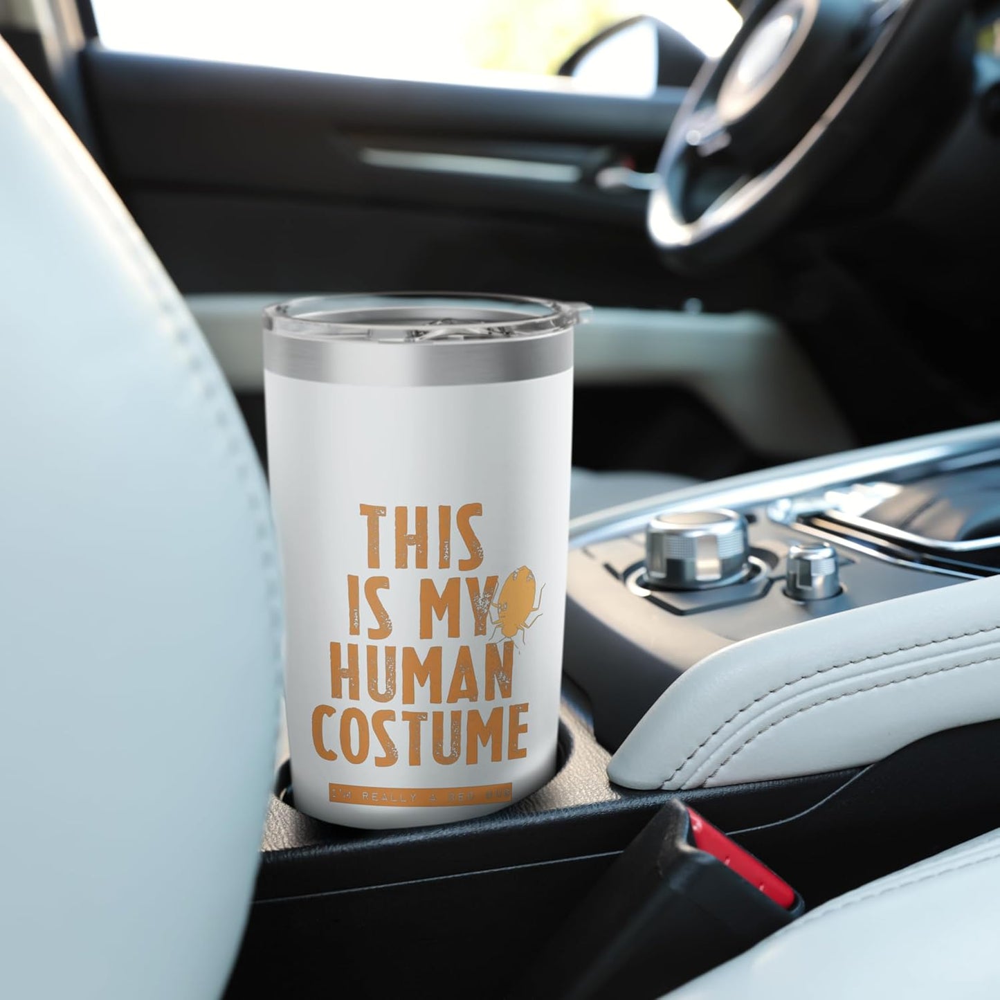 This Is My Bed Bug Costume Insect Pest Control Bug Killer Stainless Steel Insulated Tumbler