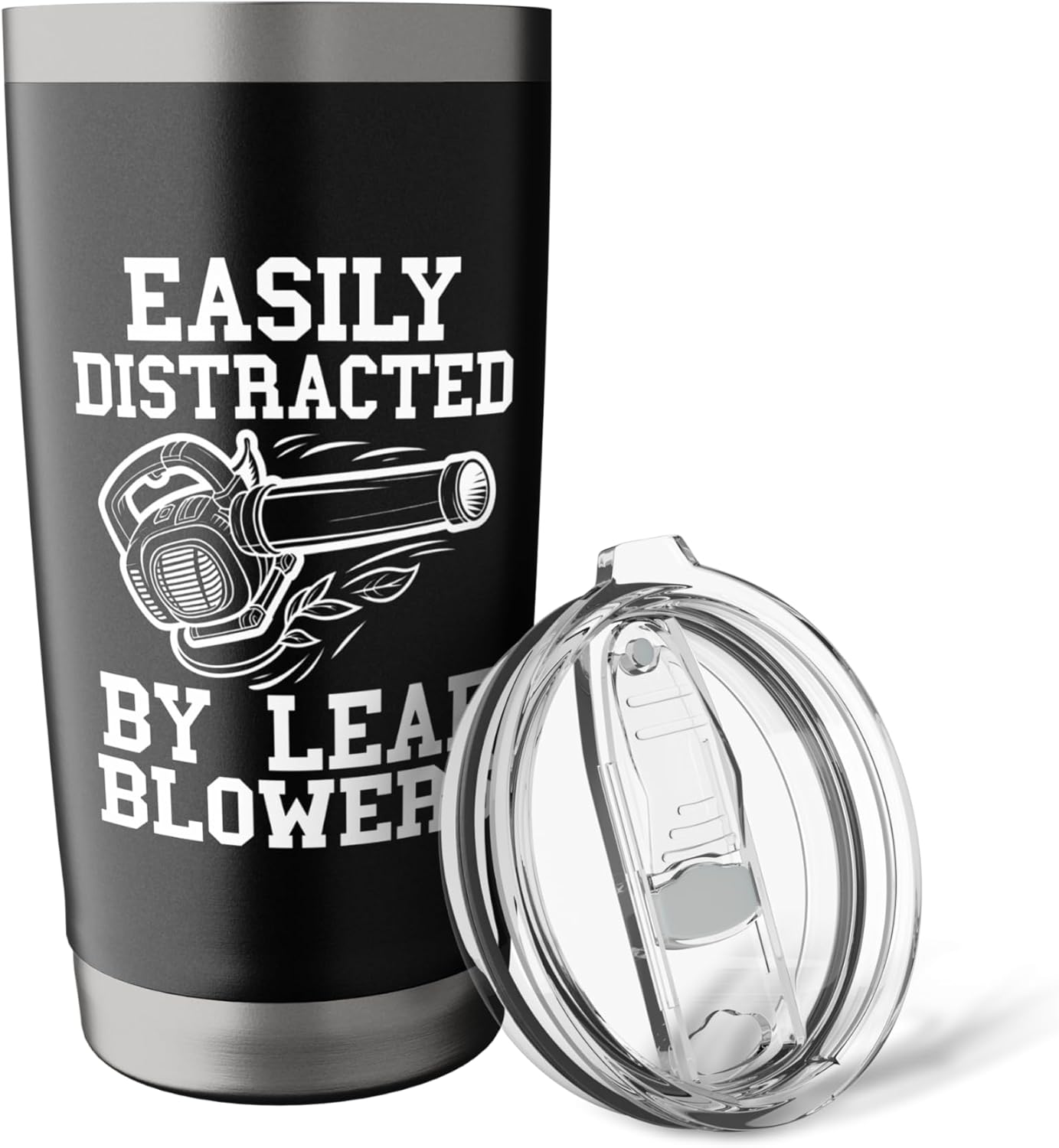 Leaf Blowing For Men Landscaping Lawn Care Yard Leaves Blow Stainless Steel Insulated Tumbler