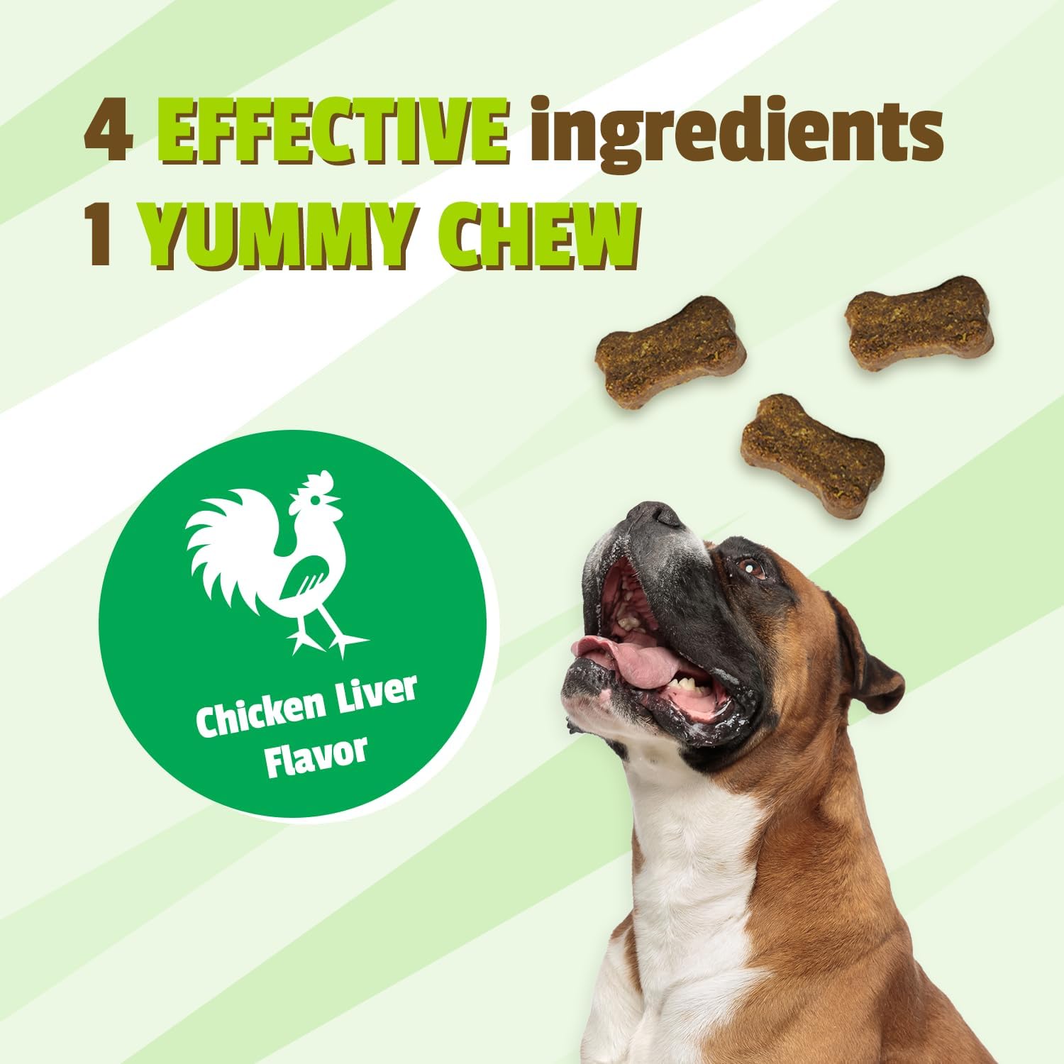 Pet Naturals Lawn Aid Dog Urine Neutralizer for Lawn - 60 Chicken-Flav
