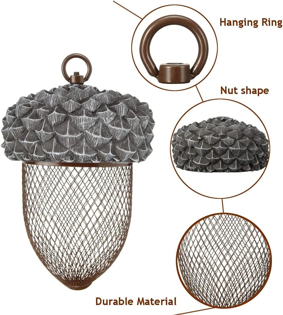All Seasons Universal Bird Feeder Mesh Feeding Nut-Shaped Outdoor Hang