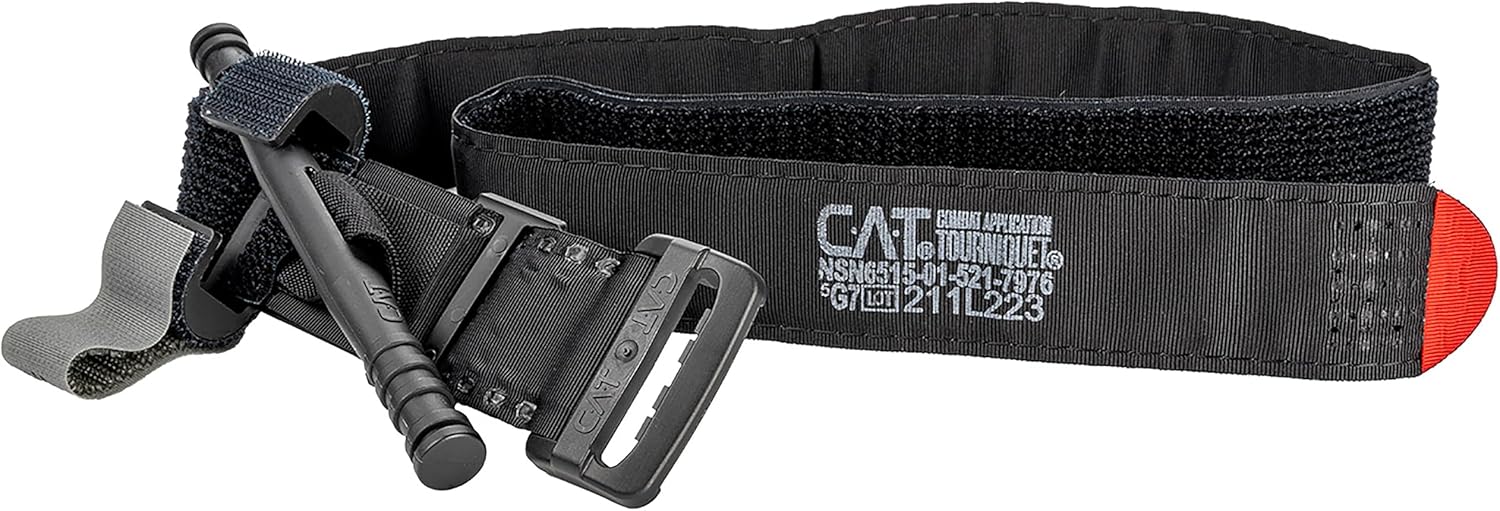 North American Rescue C-A-T Combat Application Tourniquet (Black) NAR 