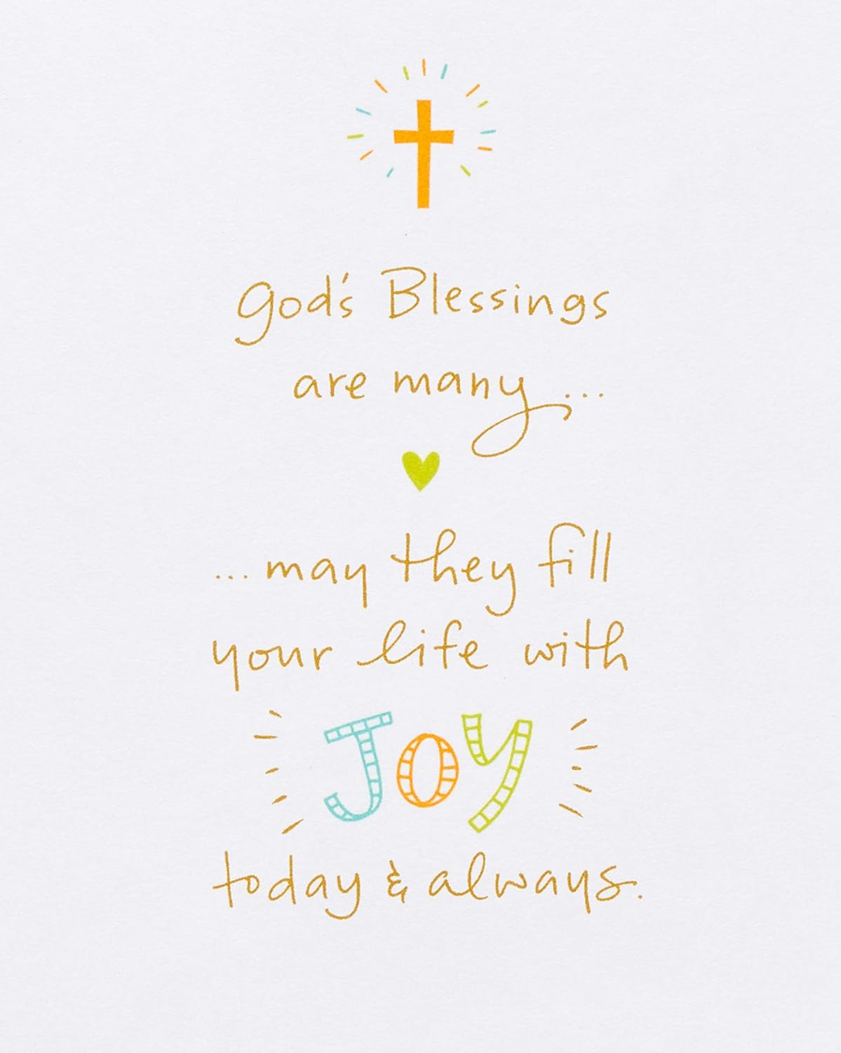 American Greetings Confirmation Card (Congratulations)