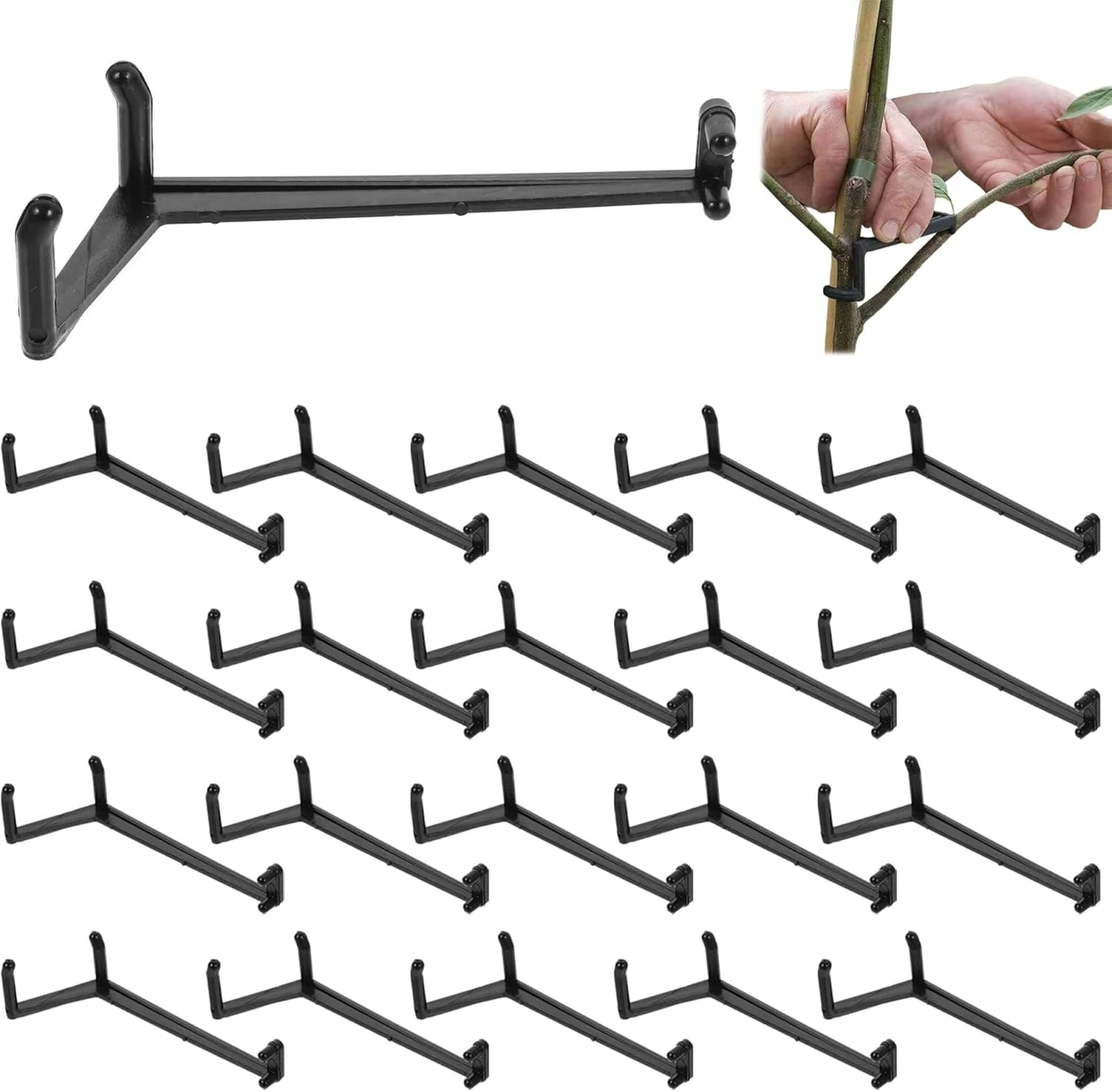 20Pcs Branch Spreaders for Fruit Trees, Pressure-Resistant Tree Puller