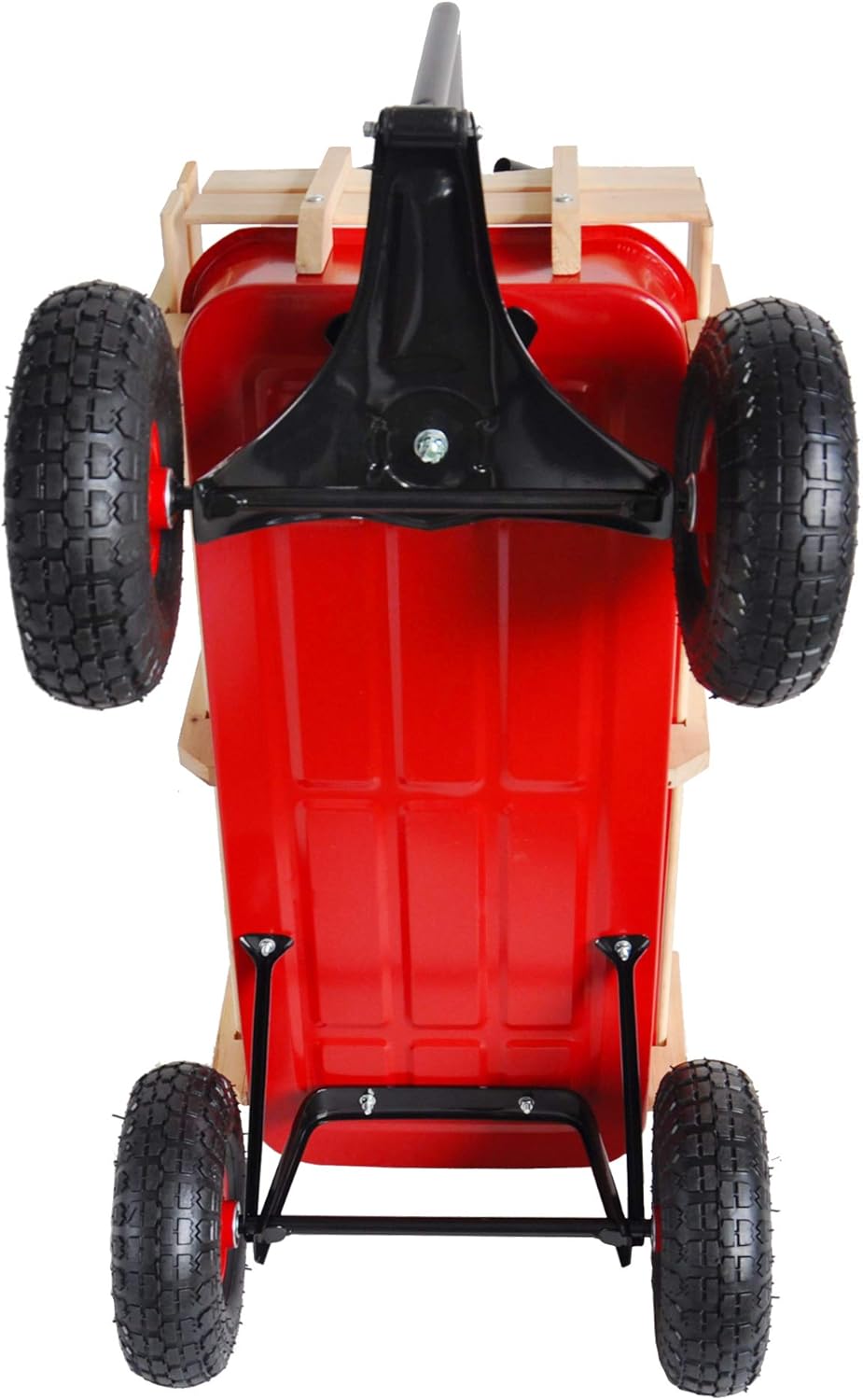 Garden Cart Outdoor Utility Wagon with Solid Wheels Beach Wagon,All Te