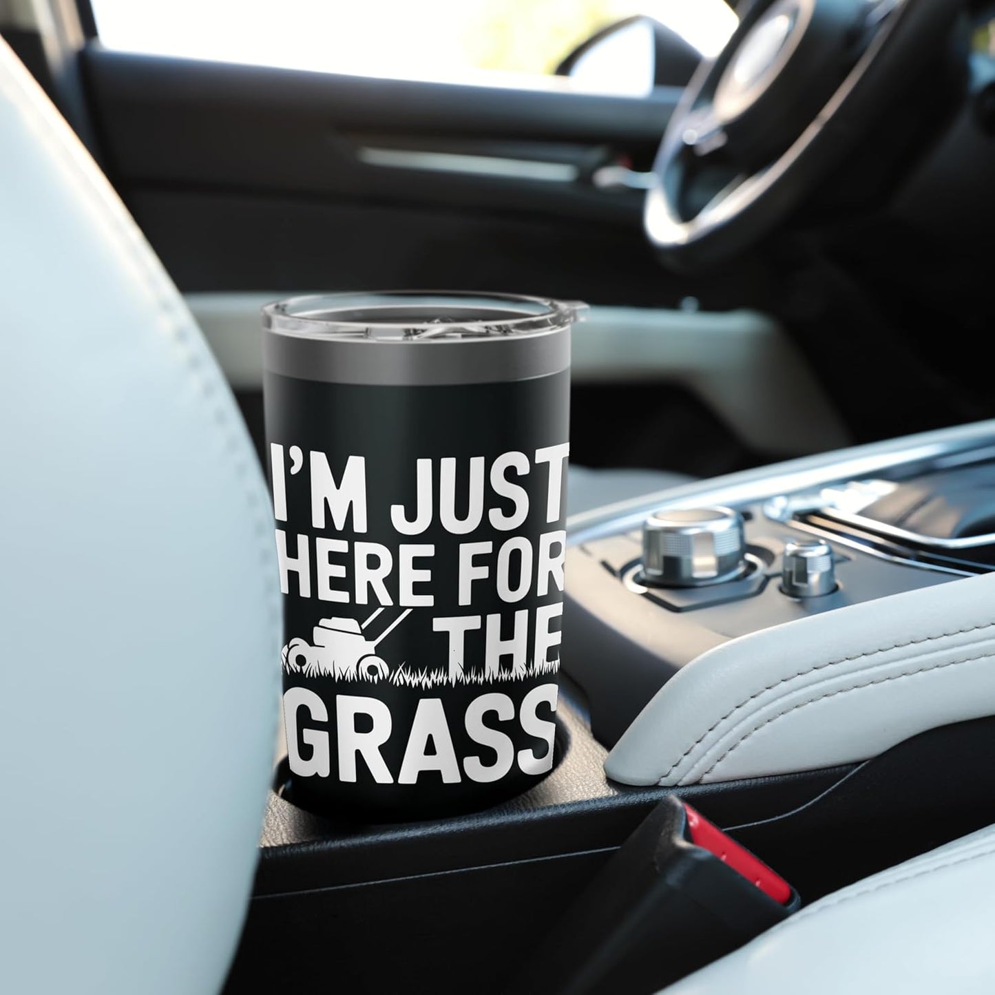 Lawn Mowing for Gardening Lawn Mower Lawn Care for Men Stainless Steel Insulated Tumbler
