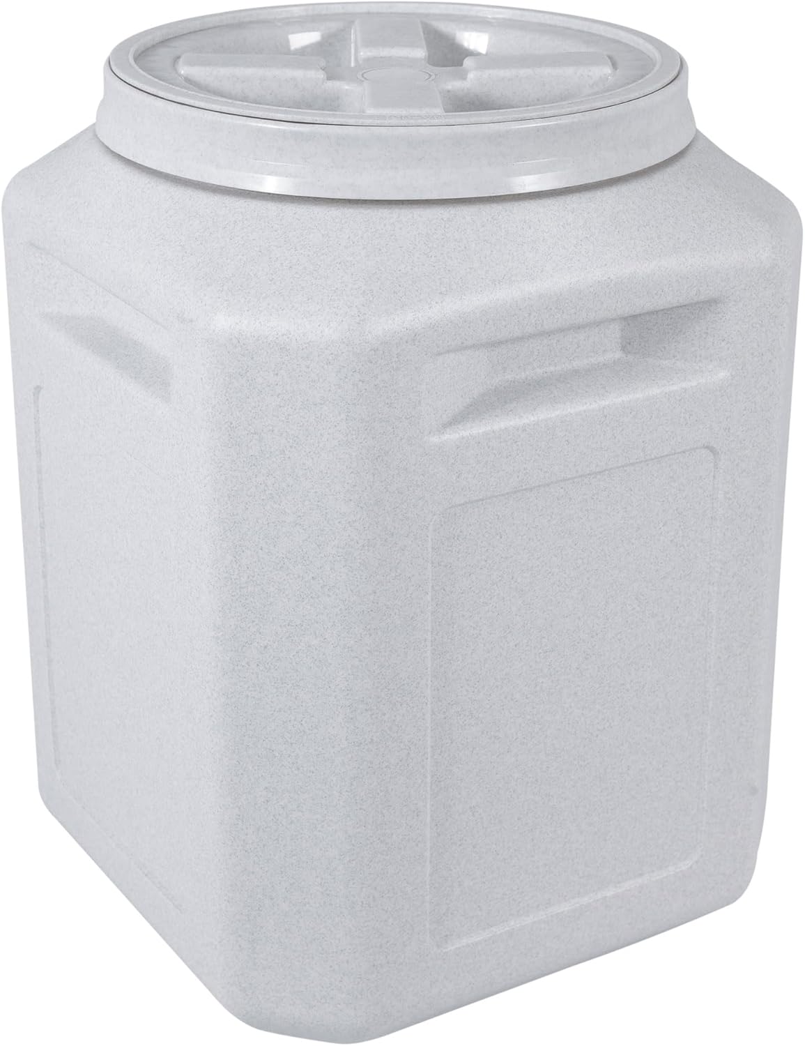 Gamma2 Gamma Seal Airtight Storage Bin - Wood, Pellet, Charcoal, and Food Container - Indoor or Outdoor Utility Bucket - BPA-Free Plastic - Made in The USA - Fits up to 50 Pounds - 14" L x 20" H