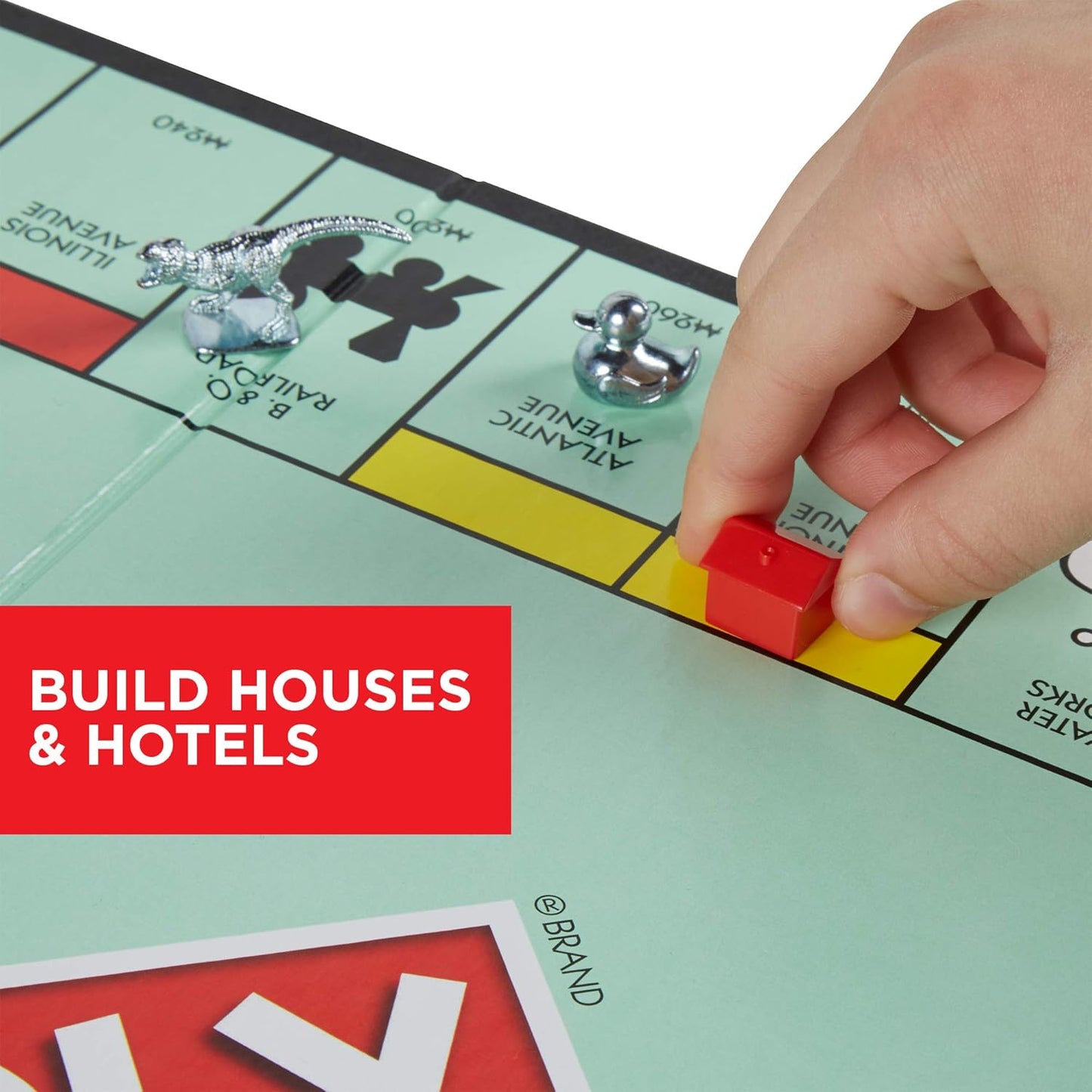Monopoly Game, Family Board Games for 2 to 6 Players & Kids Ages 8 and