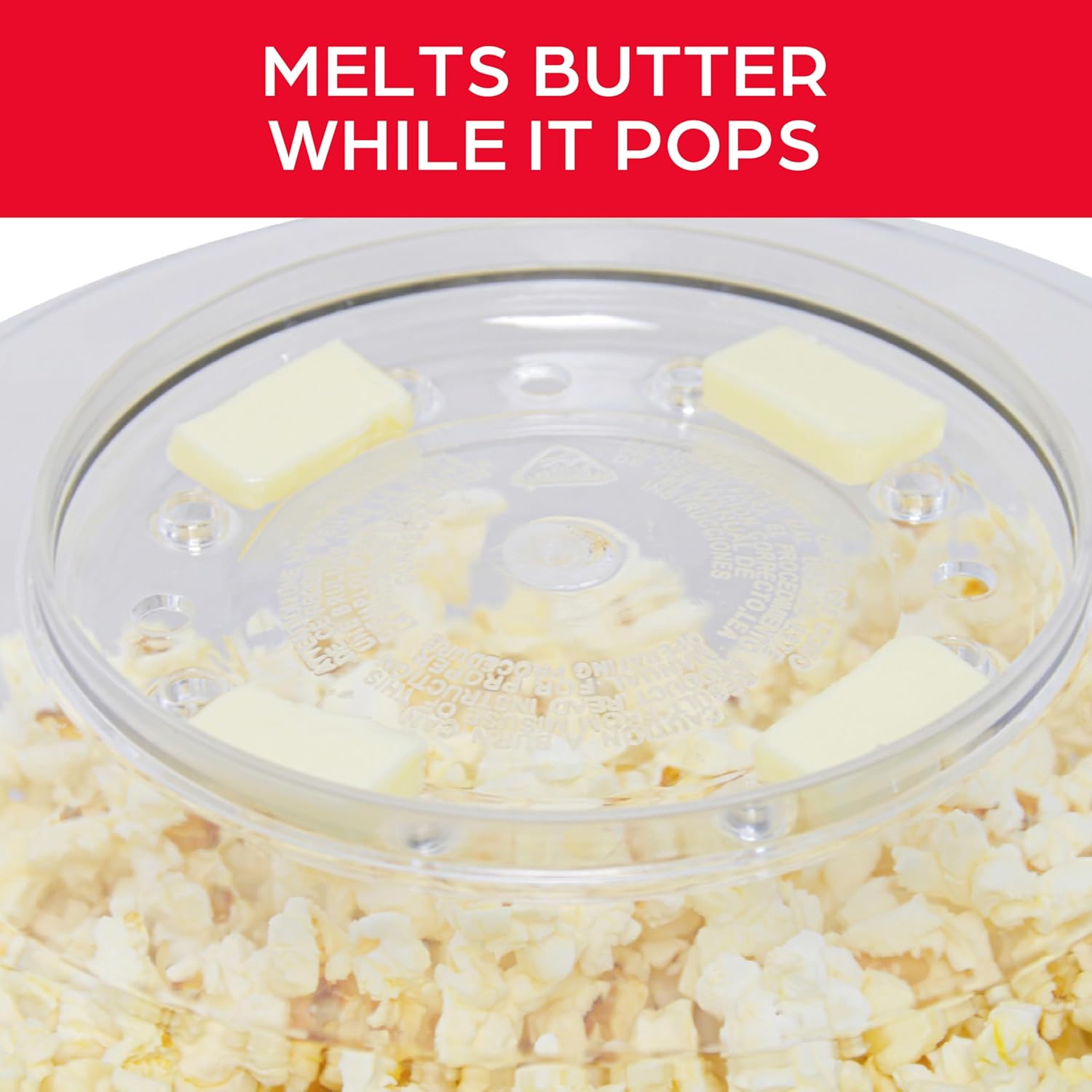 West Bend Stir Crazy Hot Oil Popcorn Popper, Popcorn Maker Machine wit