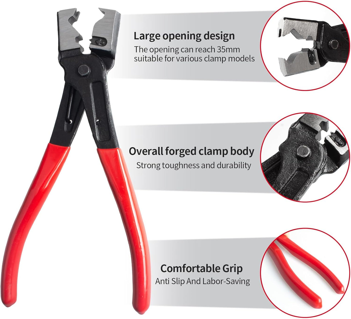 4 Pieces Electrical Disconnect Pliers for Cars, Automotive Electrical 