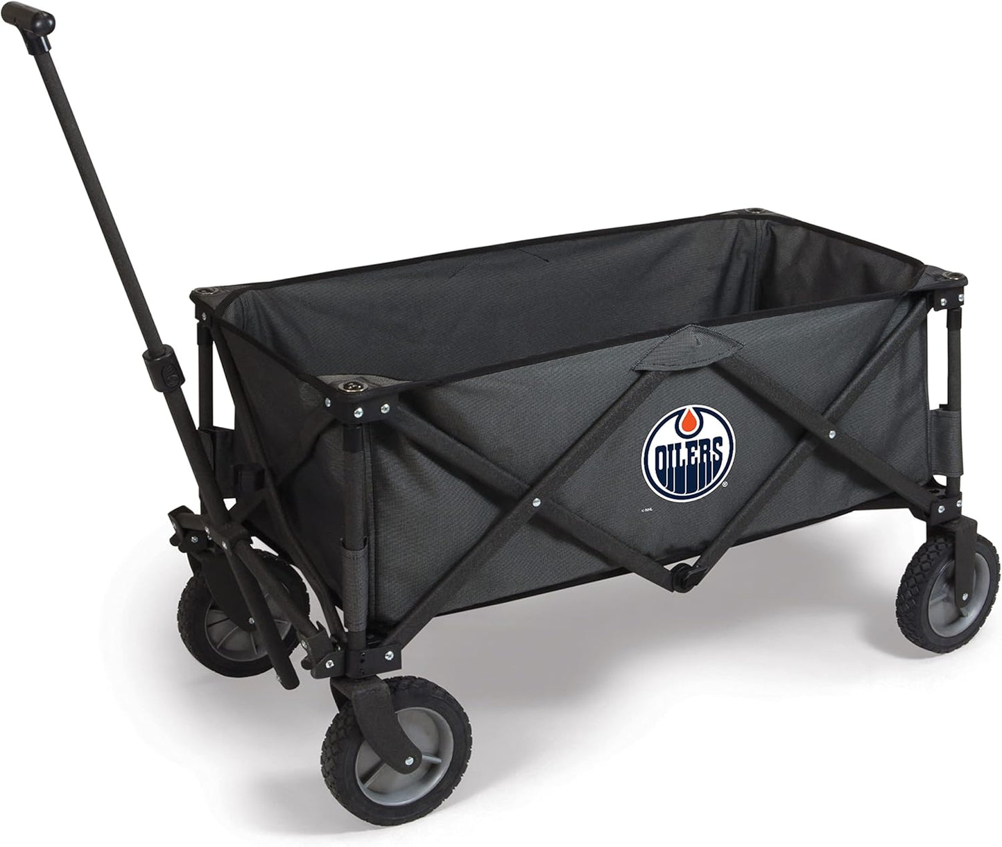 PICNIC TIME NHL Washington Capitals Adventure Wagon Folding Wagon - Wagon Cart - Sport Utility Wagon - Beach Wagon Collapsible
