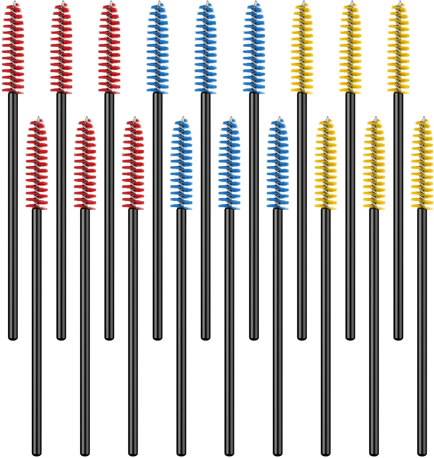 Pawfly 18 Pcs Hummingbird Feeder Cleaning Brushes, Mini Nylon Hummingbird Feeder Brushes for Cleaning, Tiny Brushes for Cleaning Small Parts, Small Cleaner Brushes, Hummingbird Feeder Parts, 3 Colors