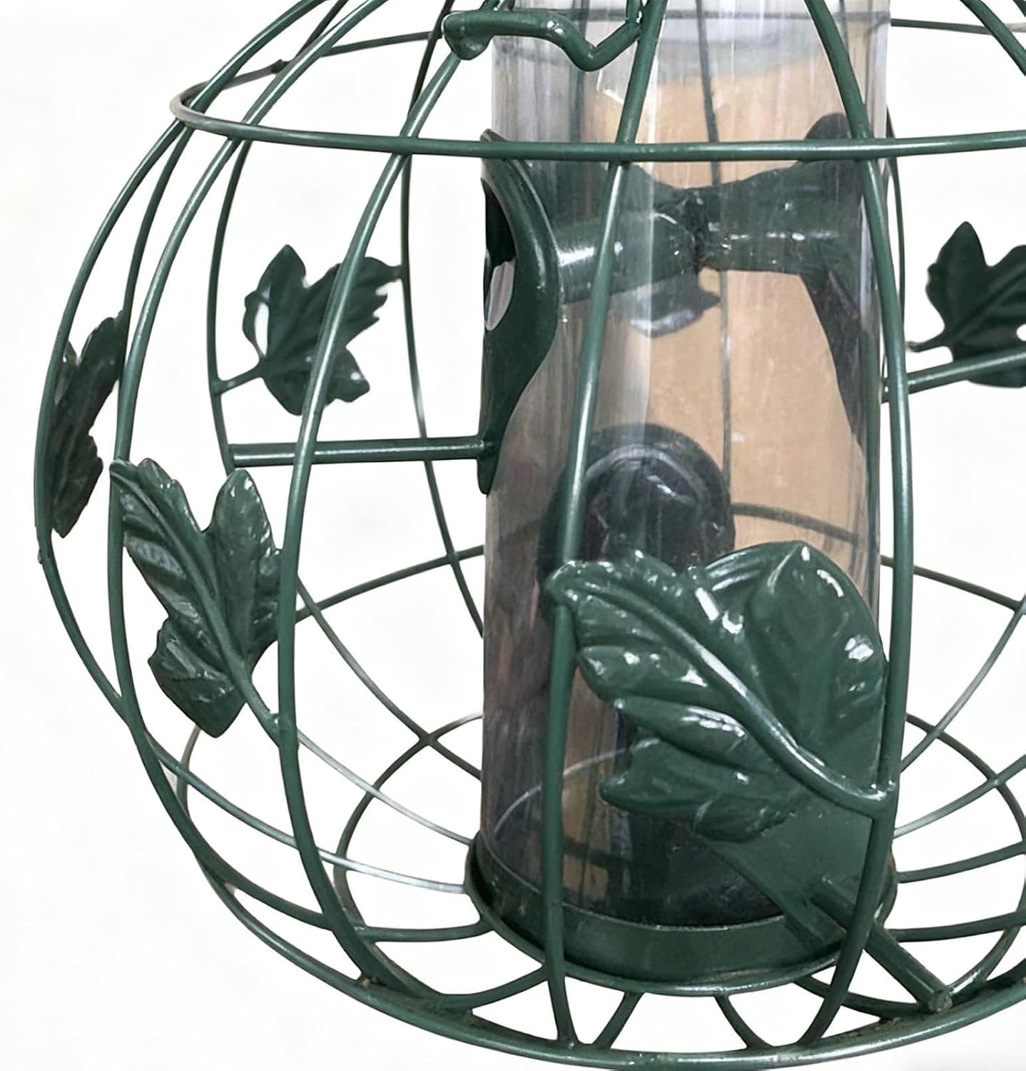 Bird Feeders Outdoor - Tube Feeding Squirrel Proof Design for Safe Wild Bird Feeding, Garden and Backyard Feeder, Perfect for Lawn Porch Balcony Deck Terrace Park and Birdwatching
