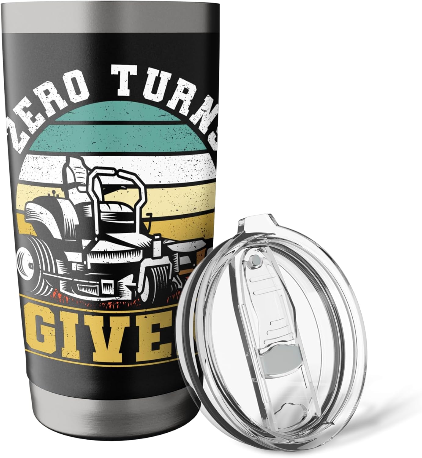 Zero Turns Given Funny Mowing Zero Turn Lawn Mower Stainless Steel Insulated Tumbler