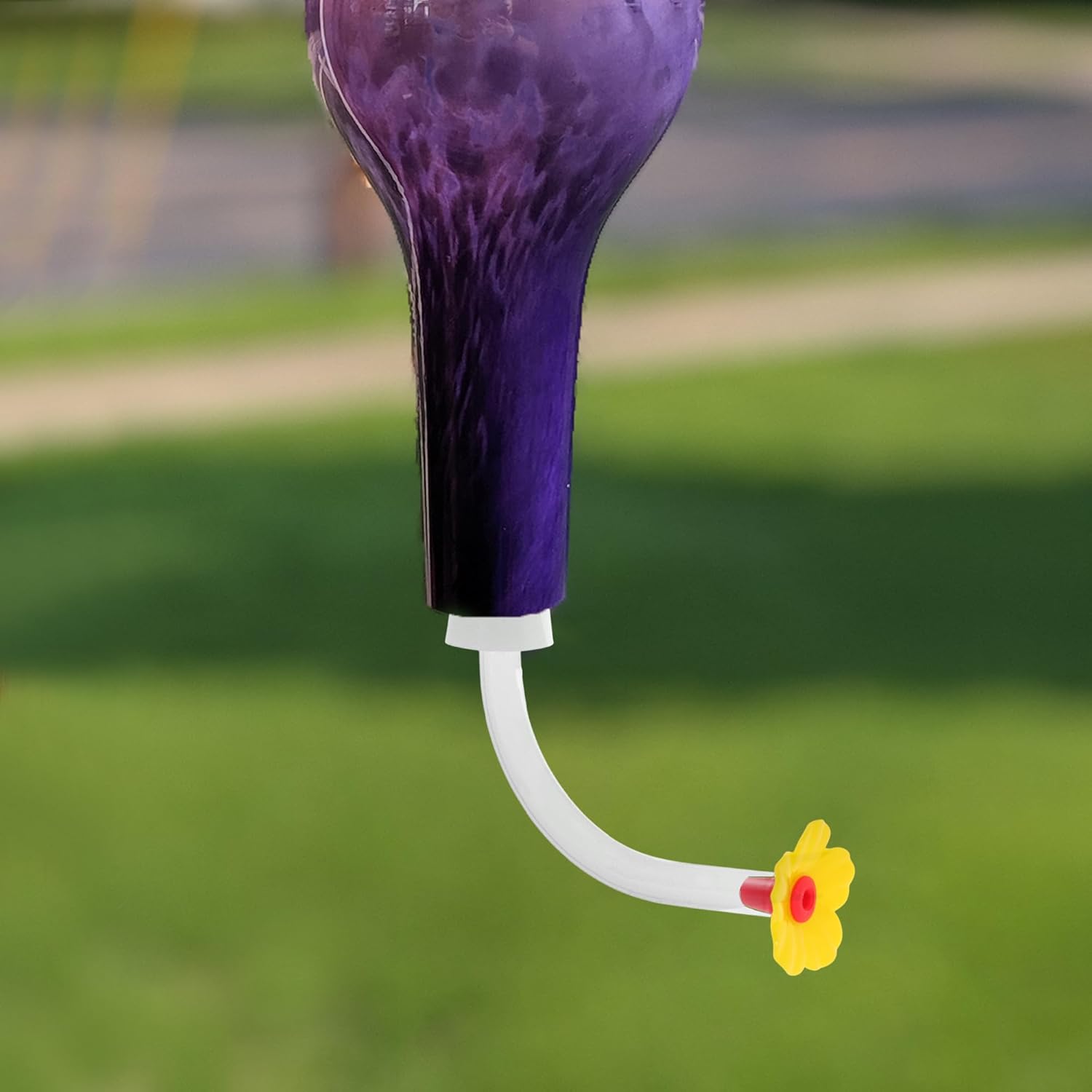 Hummingbird Feeder Parts, Flower L-Shaped Hummingbird Feeder, Replacem