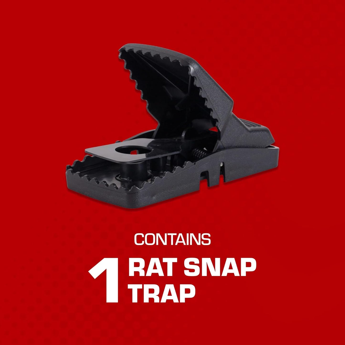 Tomcat Rat Snap Trap, 1 Rat Size Trap - Reusable - Effectively Kill Ra