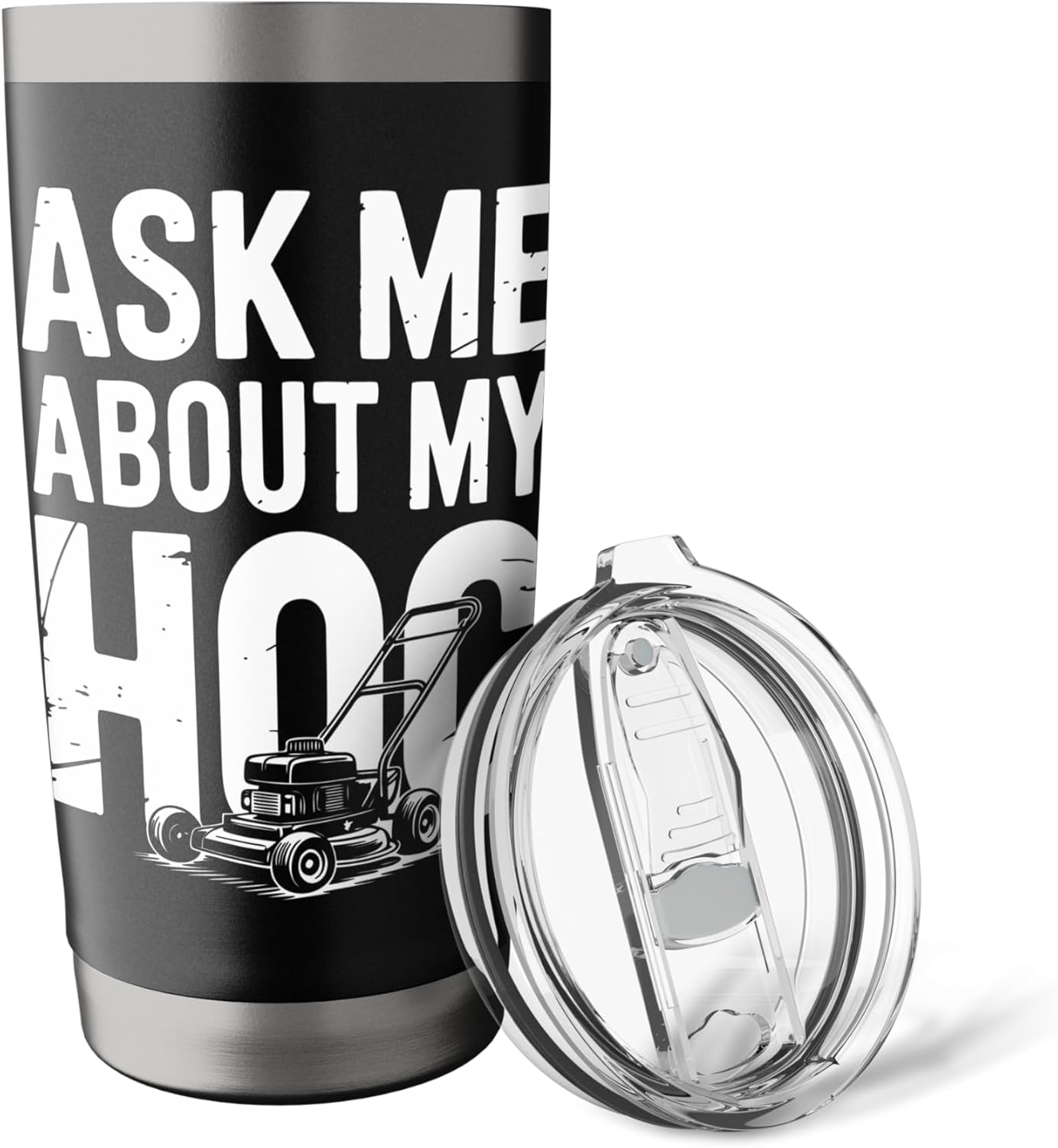 Funny Lawn Striper Landscaping Lawn Care Mowing Stainless Steel Insulated Tumbler