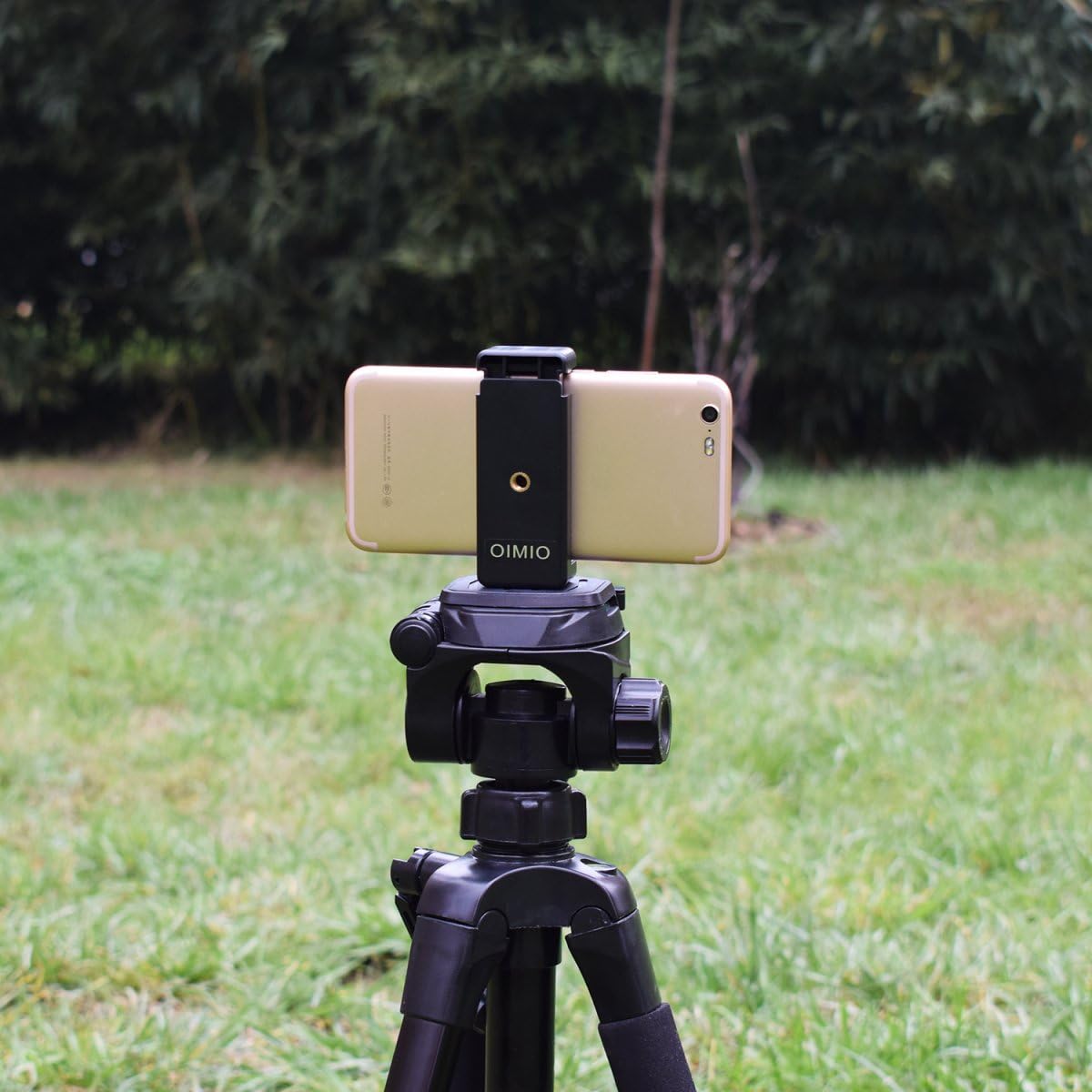Universal Cell Phone Tripod Mount Adapter, OIMIO Phone Holder Clip Con